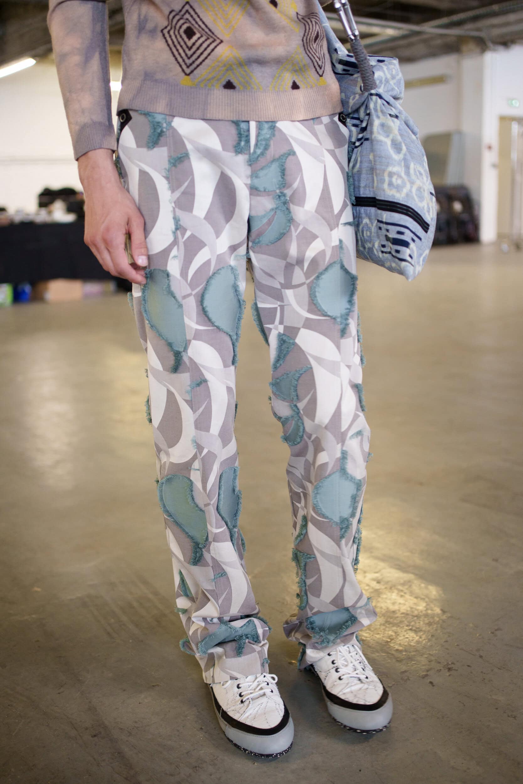 Kiko Kostadinov Spring 2026 Men's Fashion Show Backstage