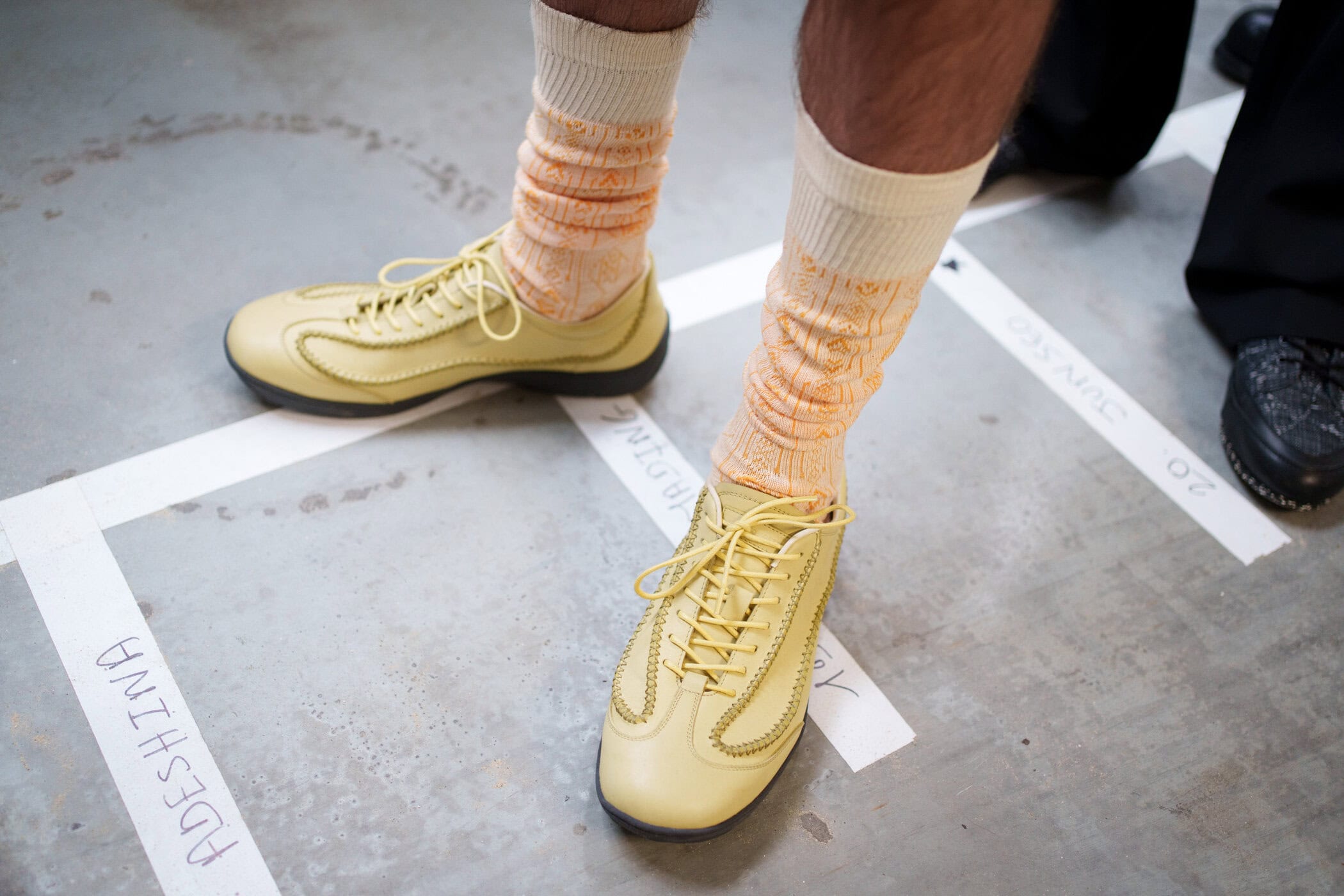 Kiko Kostadinov Spring 2026 Men's Fashion Show Backstage