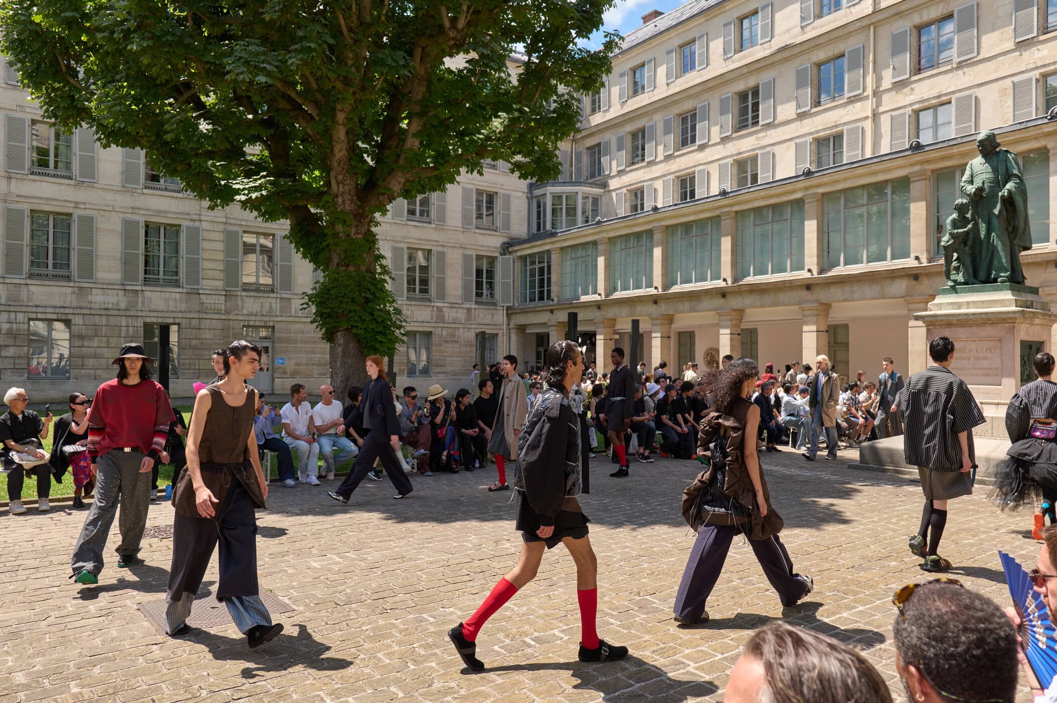 Kolor Spring 2026 Men's Fashion Show Atmosphere