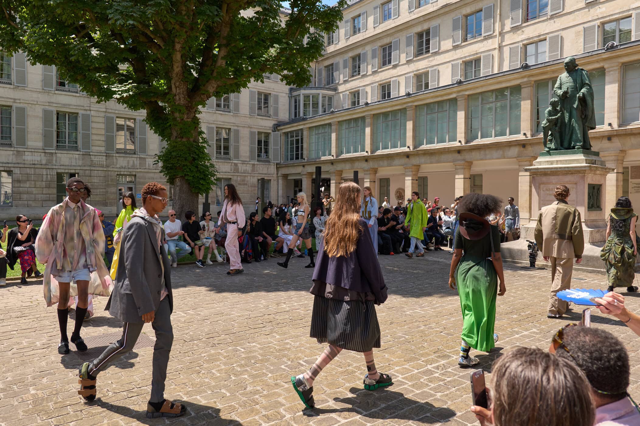 Kolor Spring 2026 Men's Fashion Show Atmosphere