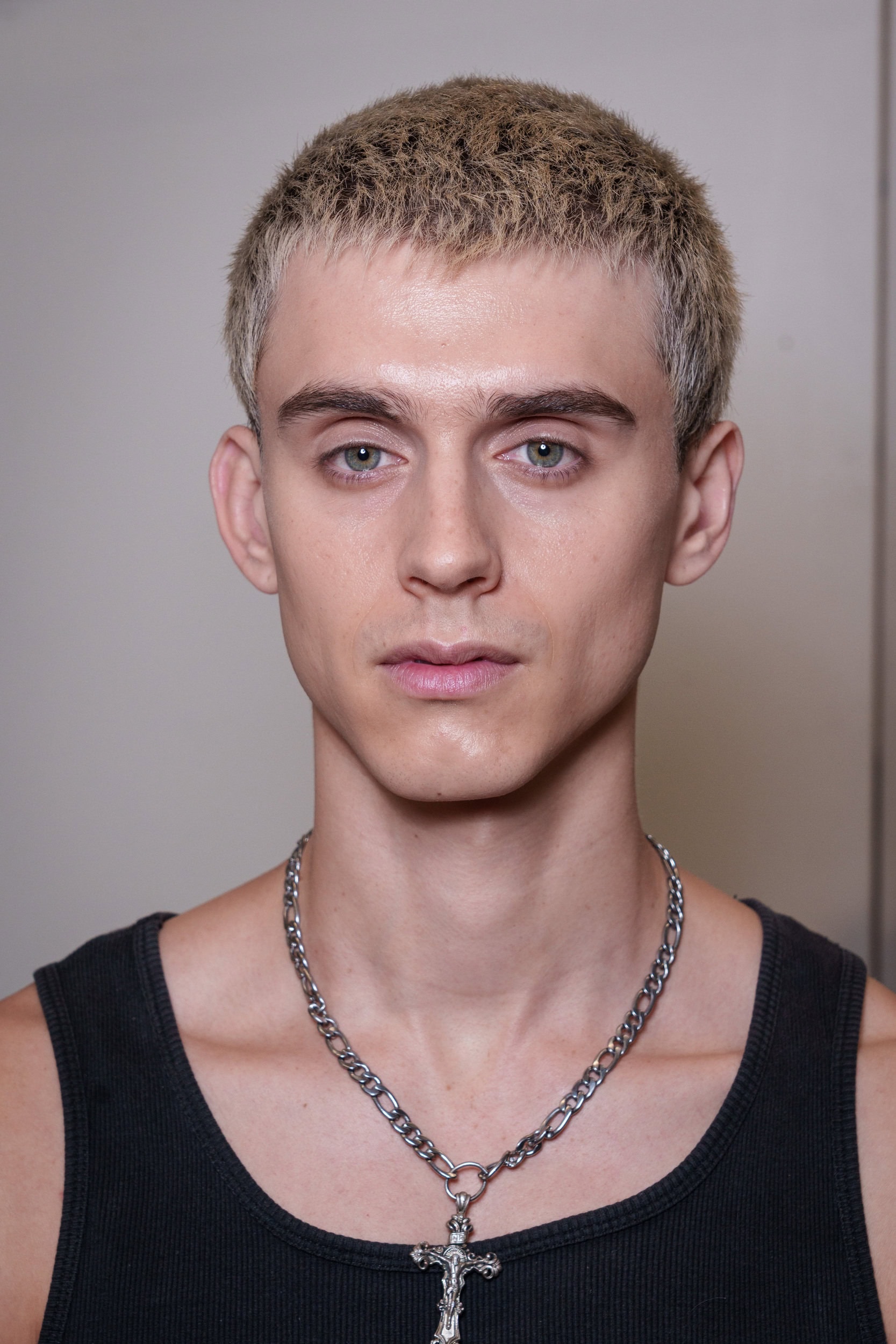 Miguel Vieira Spring 2026 Men's Fashion Show Backstage