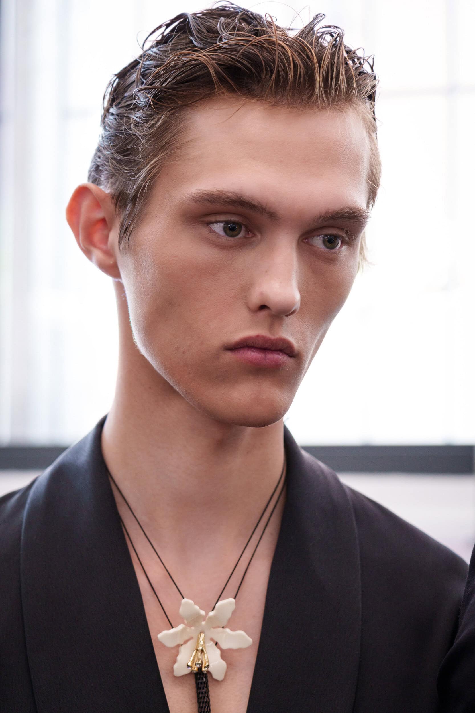 Miguel Vieira Spring 2026 Men's Fashion Show Backstage