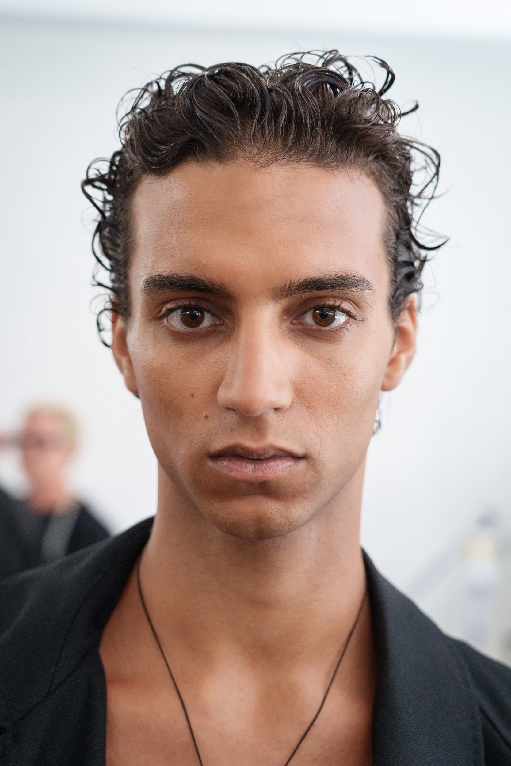 Miguel Vieira Spring 2026 Men's Fashion Show Backstage