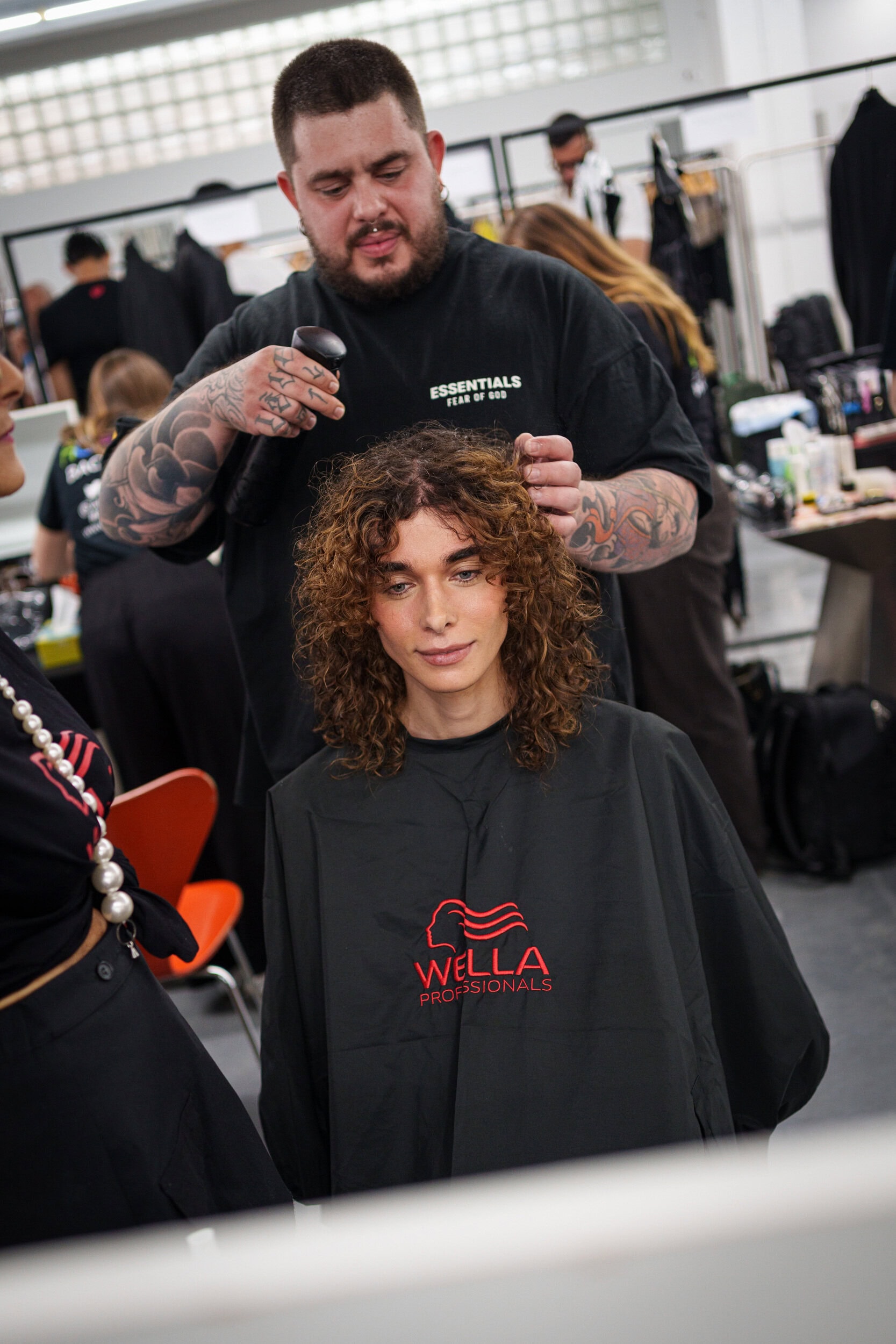 Miguel Vieira Spring 2026 Men's Fashion Show Backstage