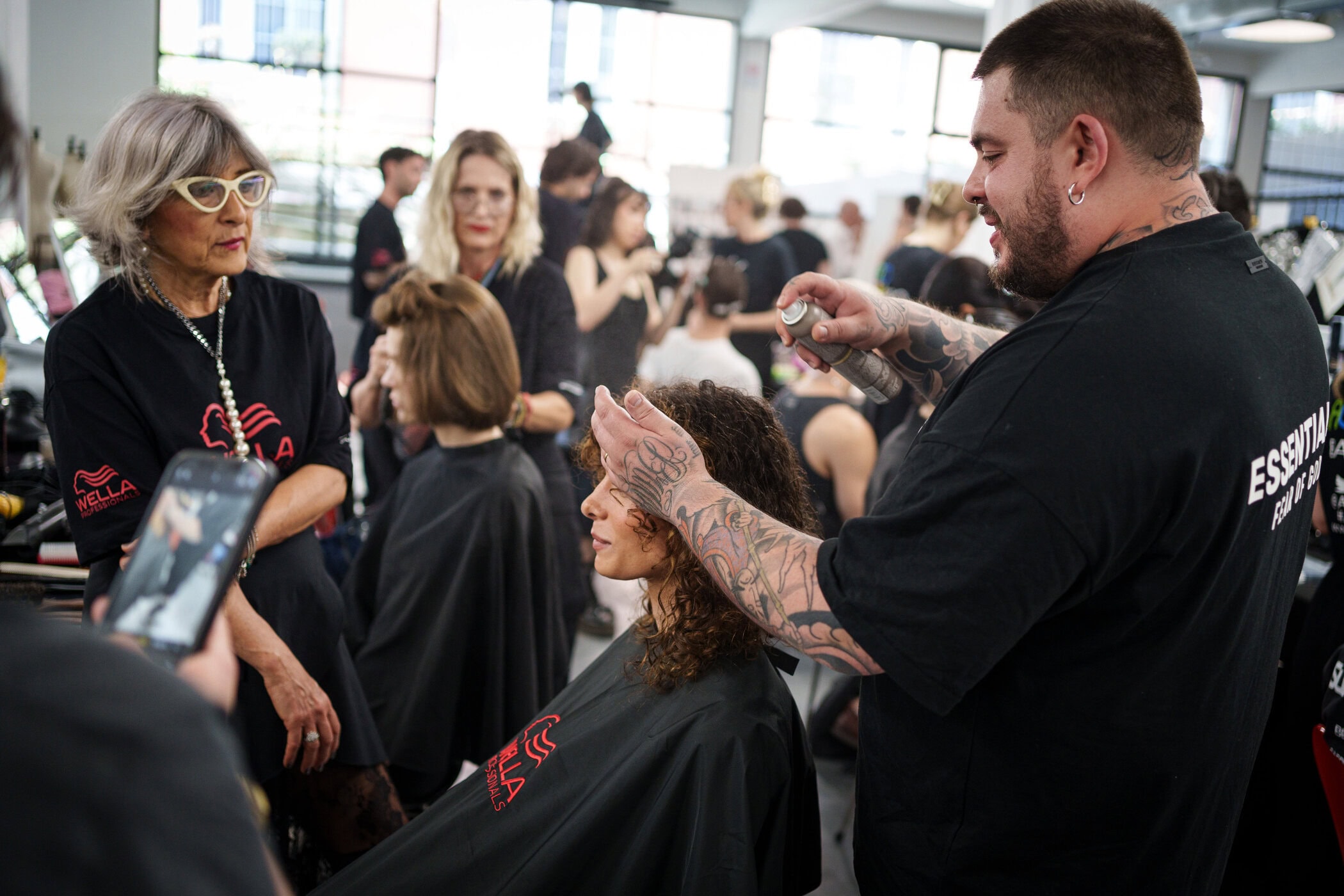 Miguel Vieira Spring 2026 Men's Fashion Show Backstage
