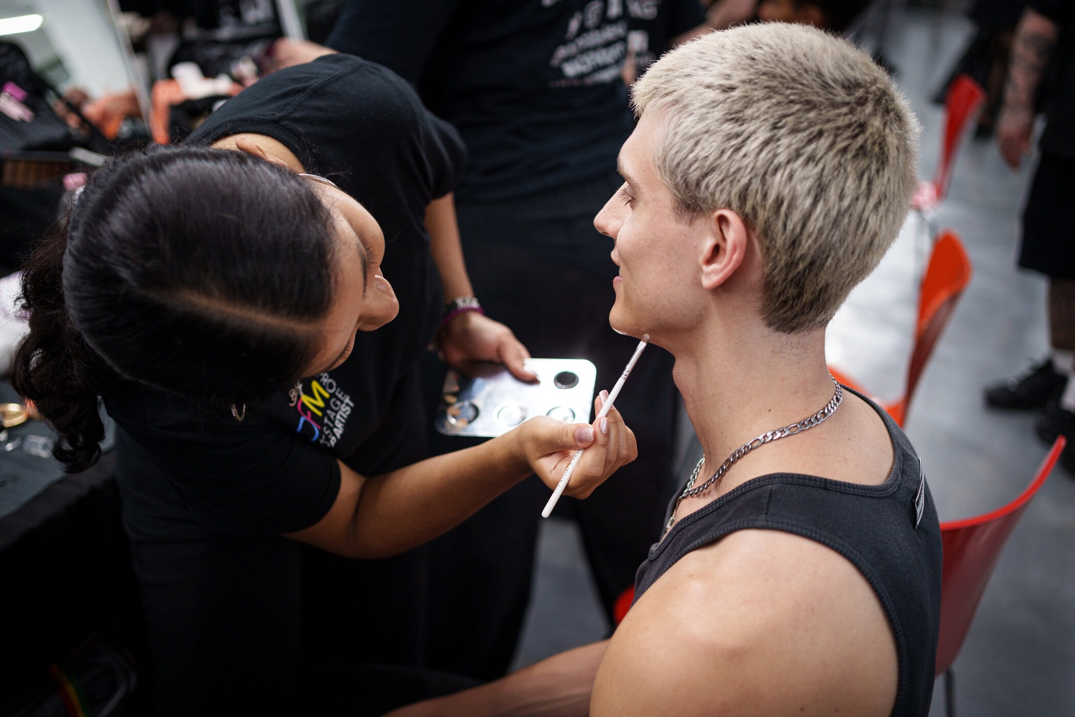 Miguel Vieira Spring 2026 Men's Fashion Show Backstage
