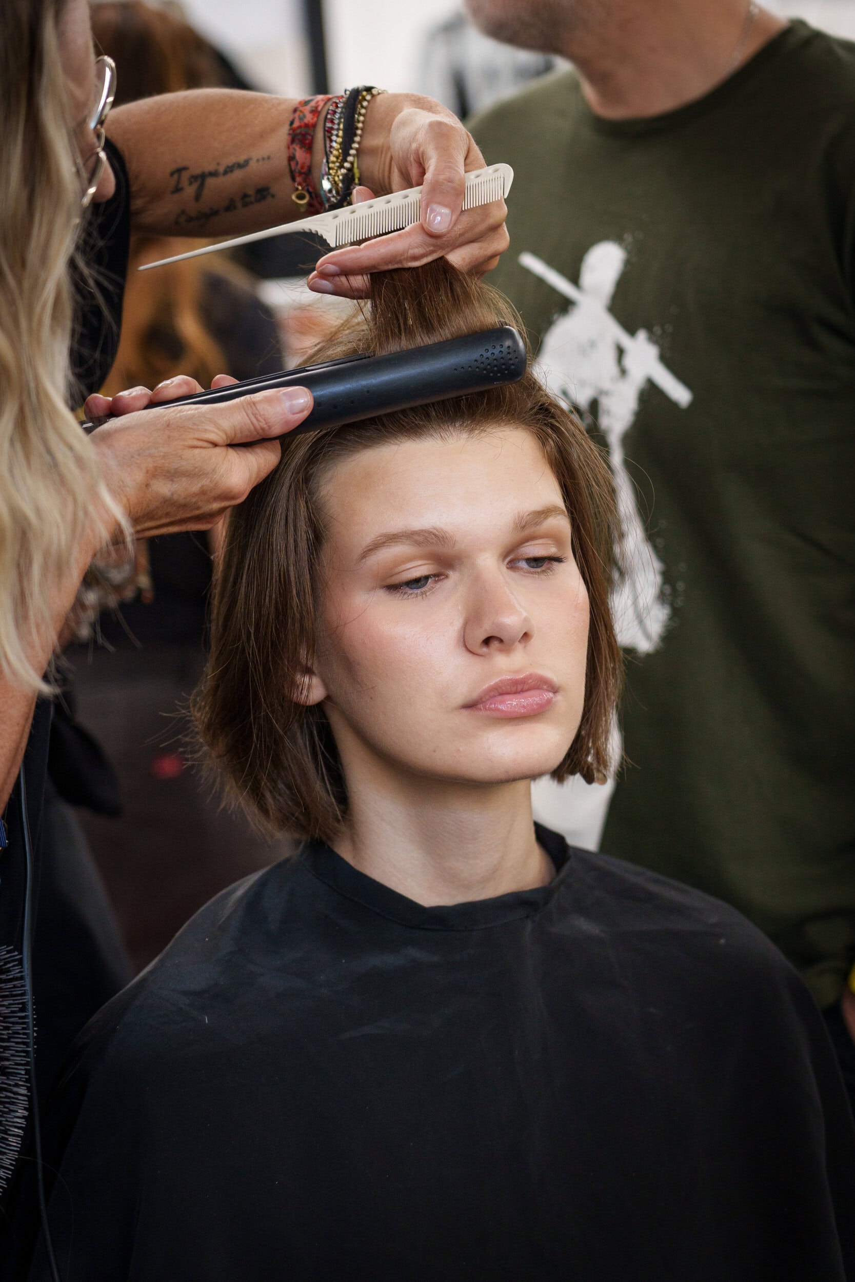 Miguel Vieira Spring 2026 Men's Fashion Show Backstage