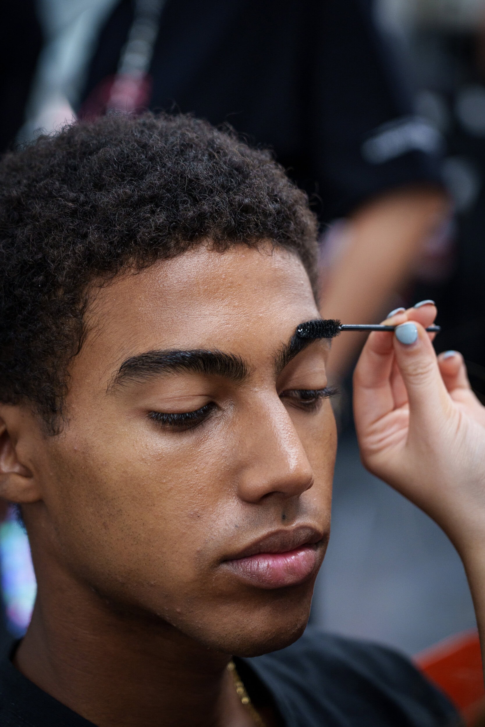 Miguel Vieira Spring 2026 Men's Fashion Show Backstage