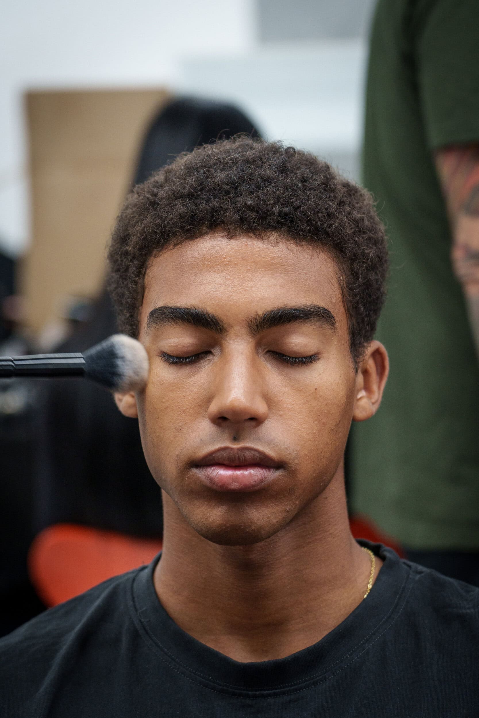 Miguel Vieira Spring 2026 Men's Fashion Show Backstage