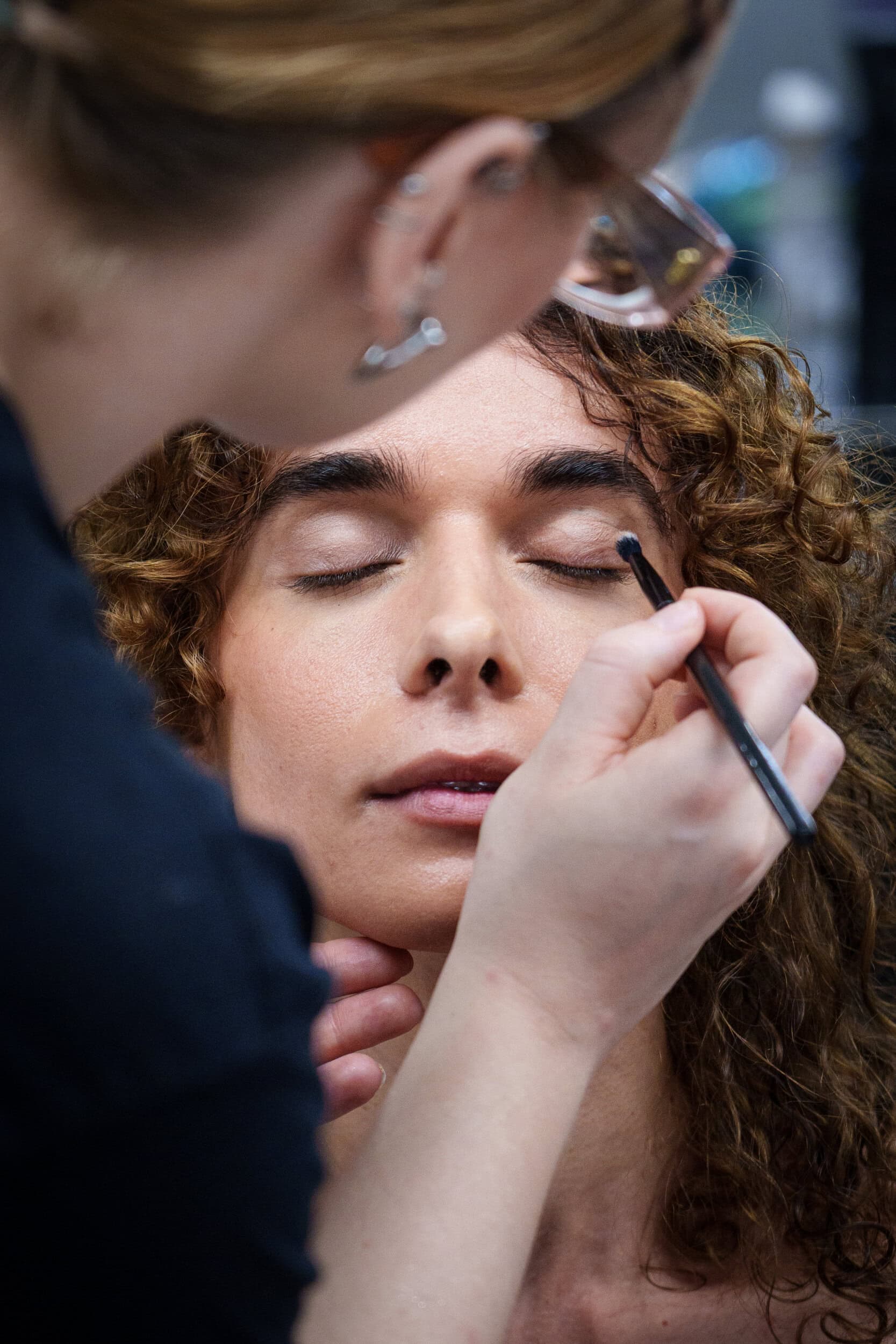 Miguel Vieira Spring 2026 Men's Fashion Show Backstage