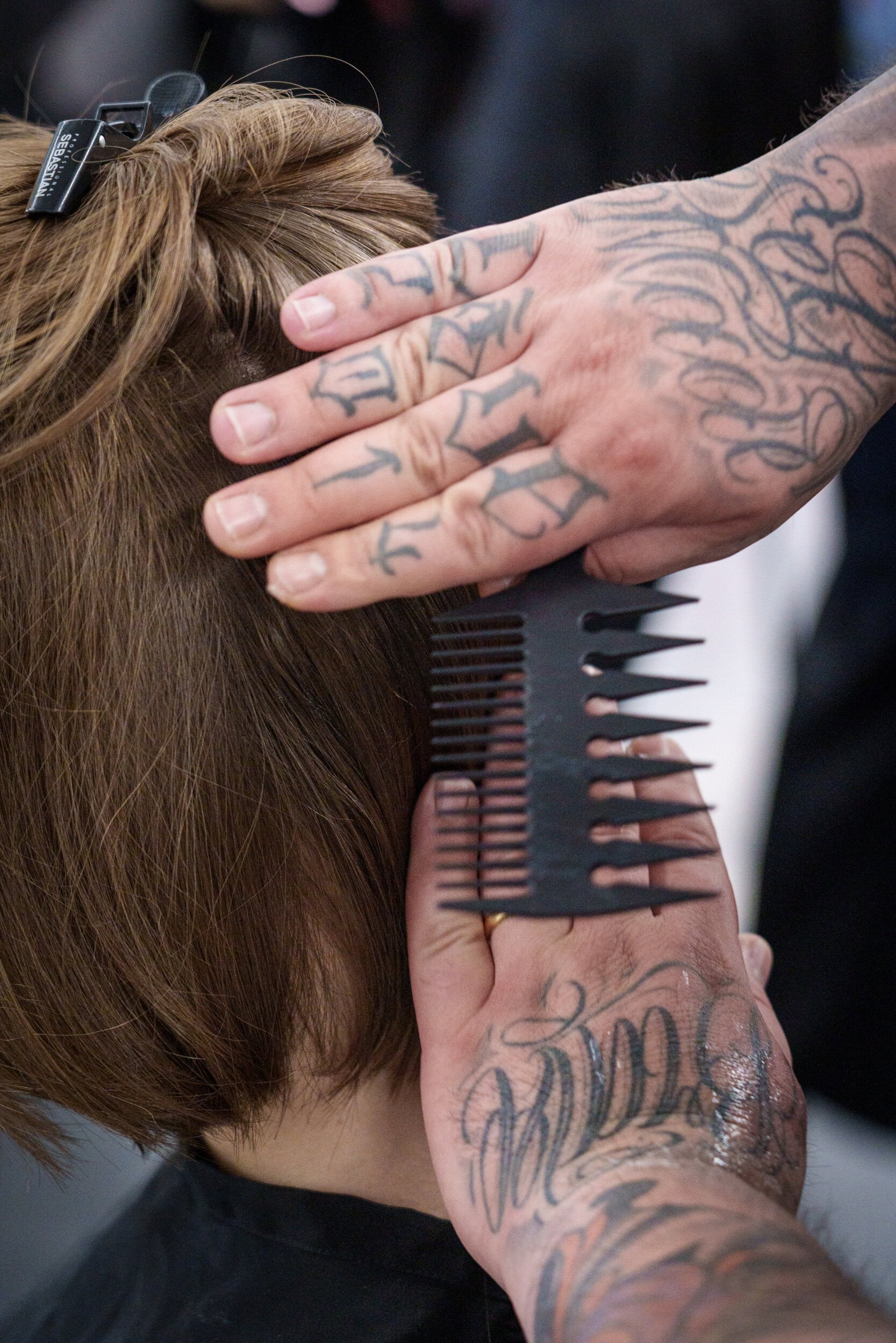 Miguel Vieira Spring 2026 Men's Fashion Show Backstage