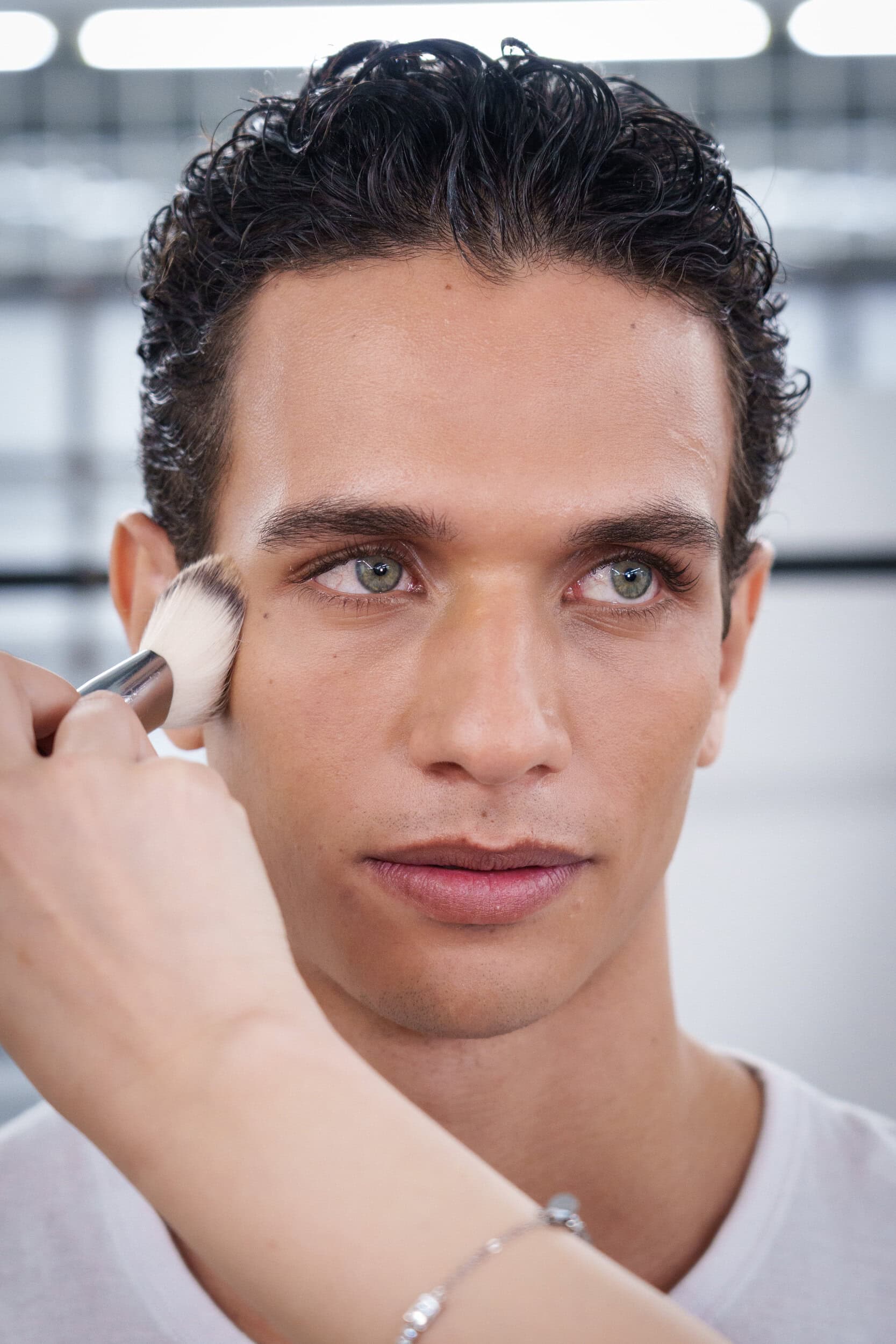 Miguel Vieira Spring 2026 Men's Fashion Show Backstage