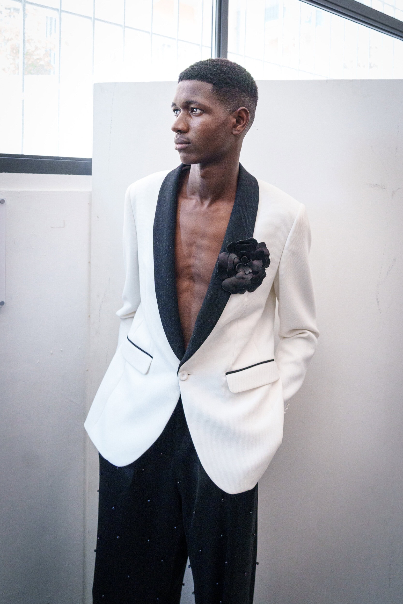 Miguel Vieira Spring 2026 Men's Fashion Show Backstage