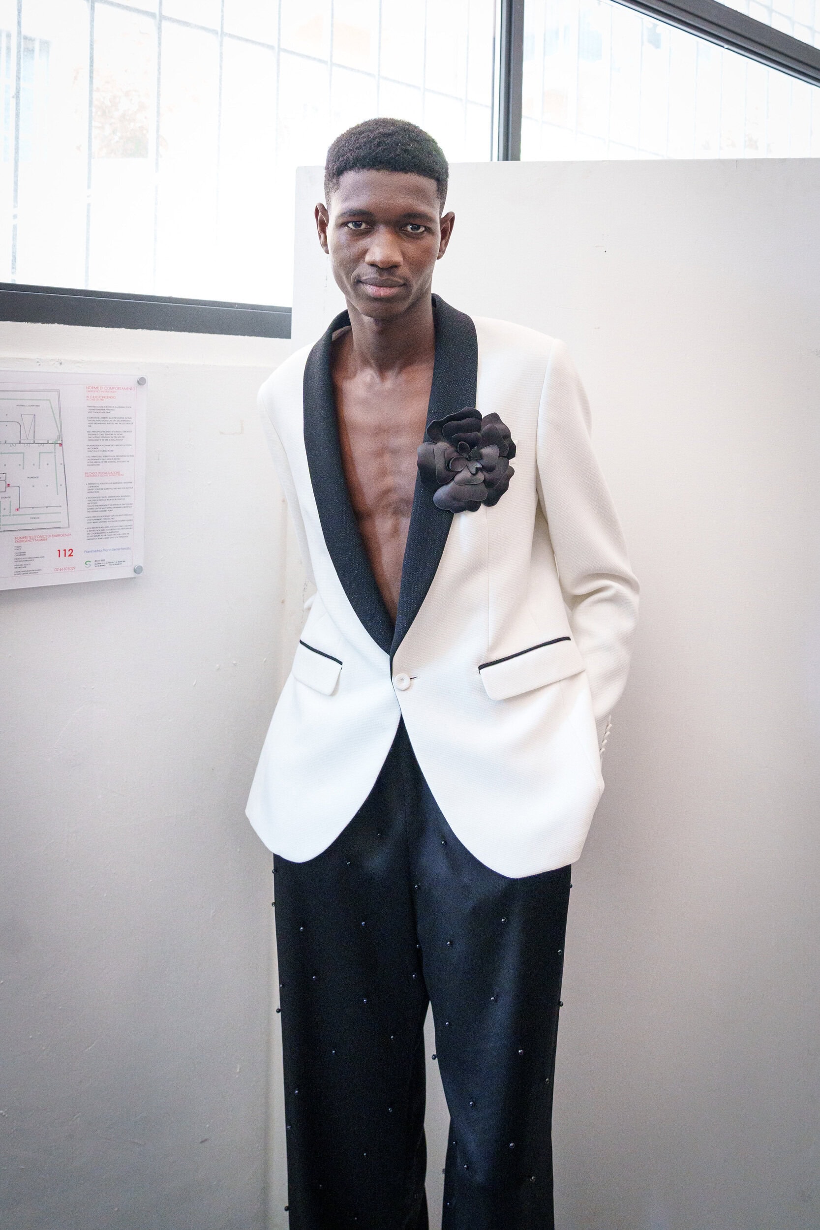 Miguel Vieira Spring 2026 Men's Fashion Show Backstage