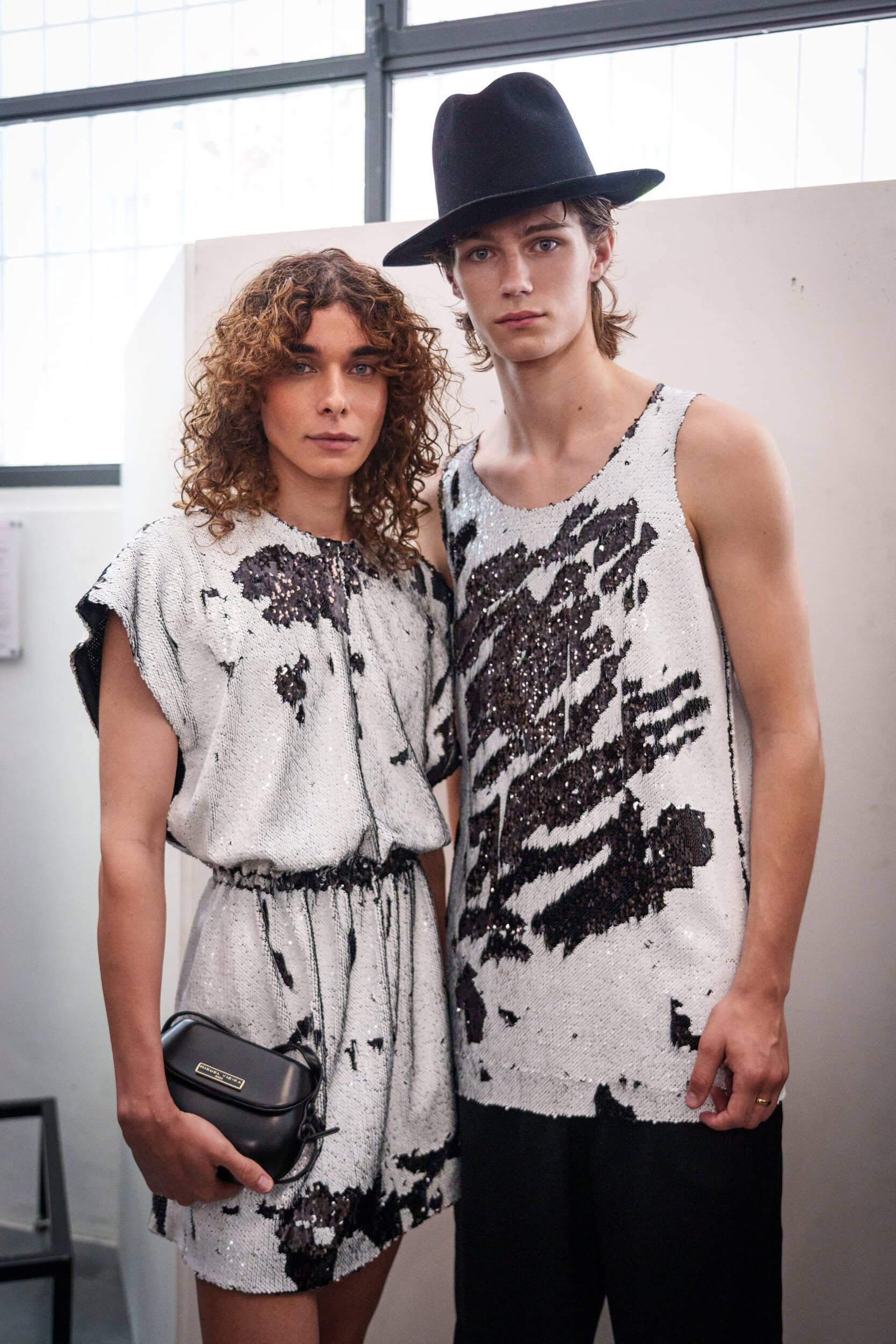 Miguel Vieira Spring 2026 Men's Fashion Show Backstage