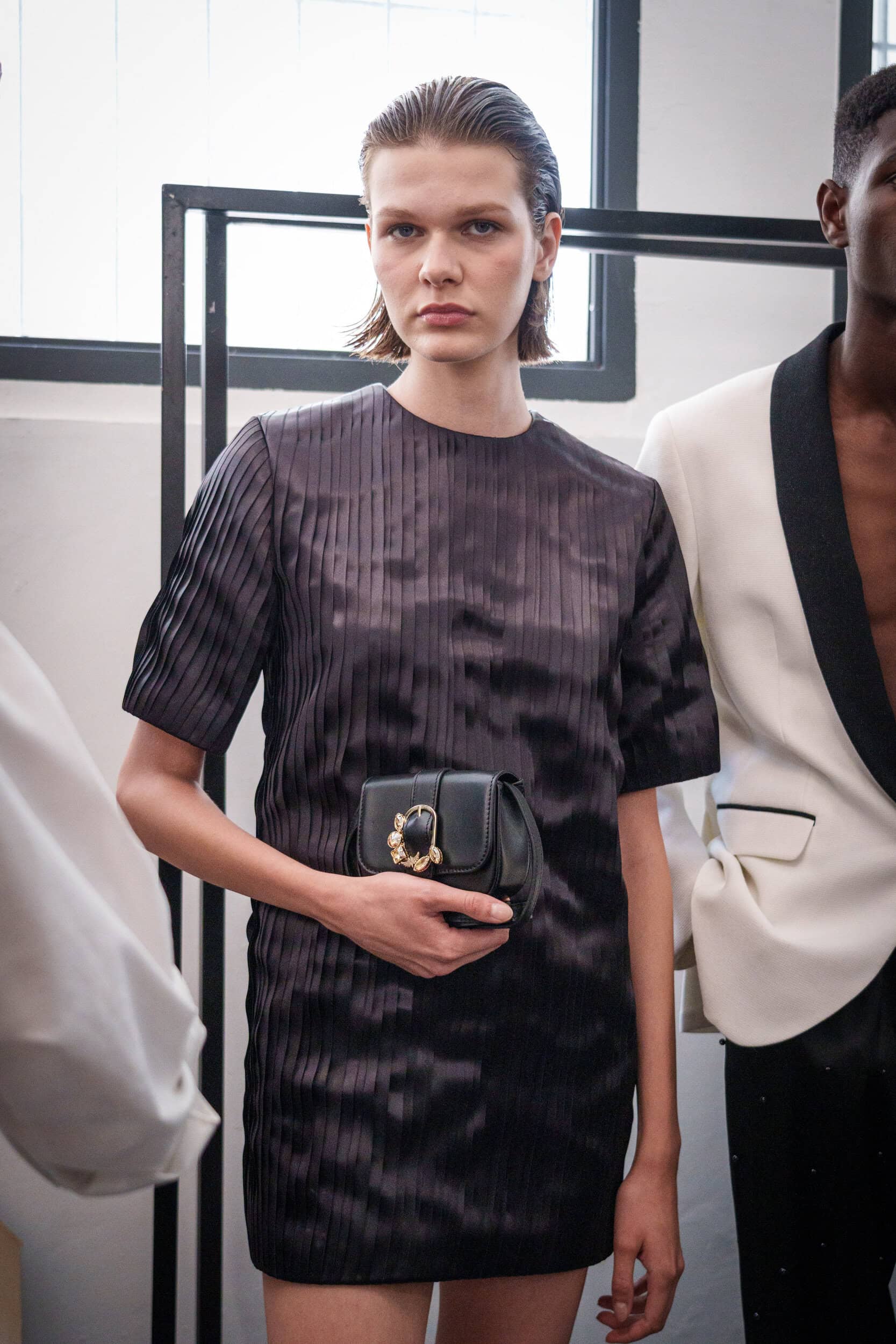 Miguel Vieira Spring 2026 Men's Fashion Show Backstage