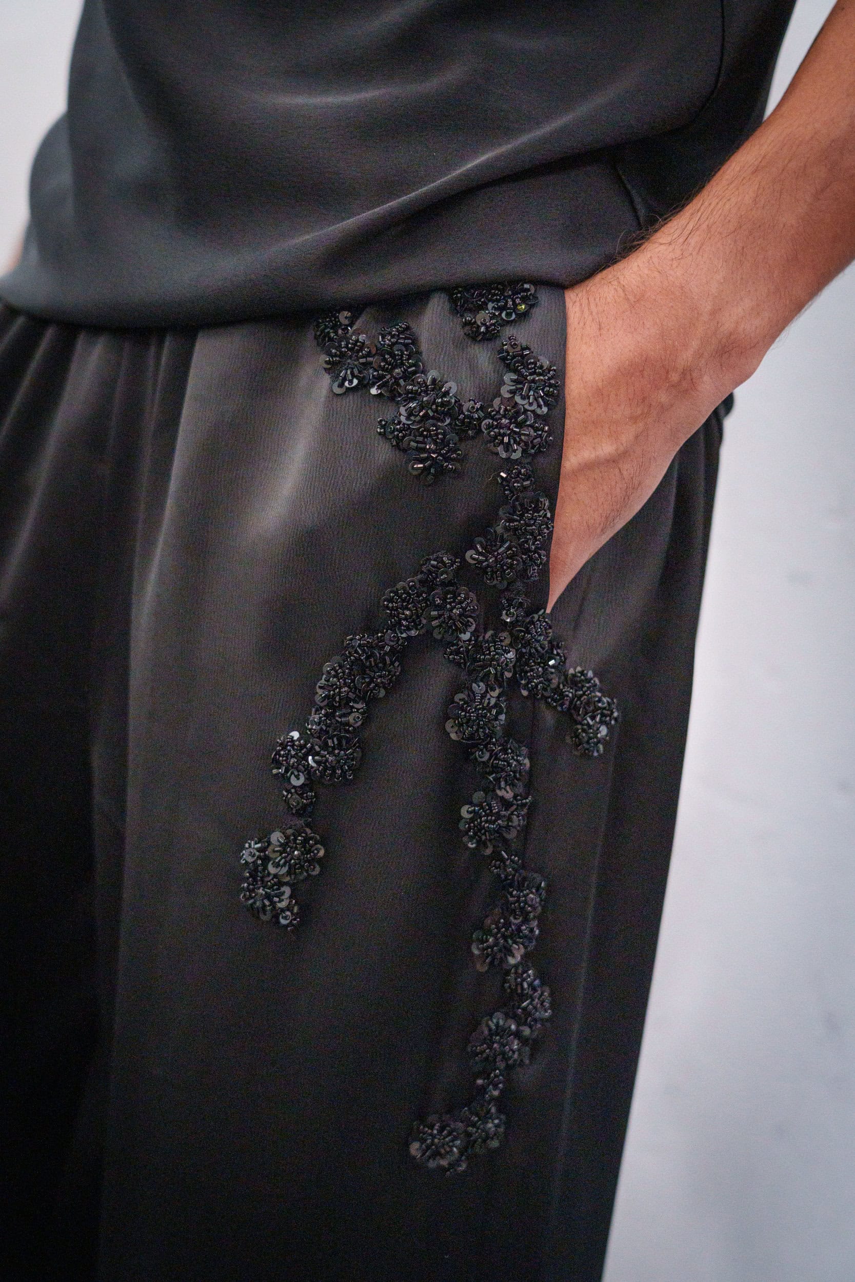 Miguel Vieira Spring 2026 Men's Fashion Show Backstage