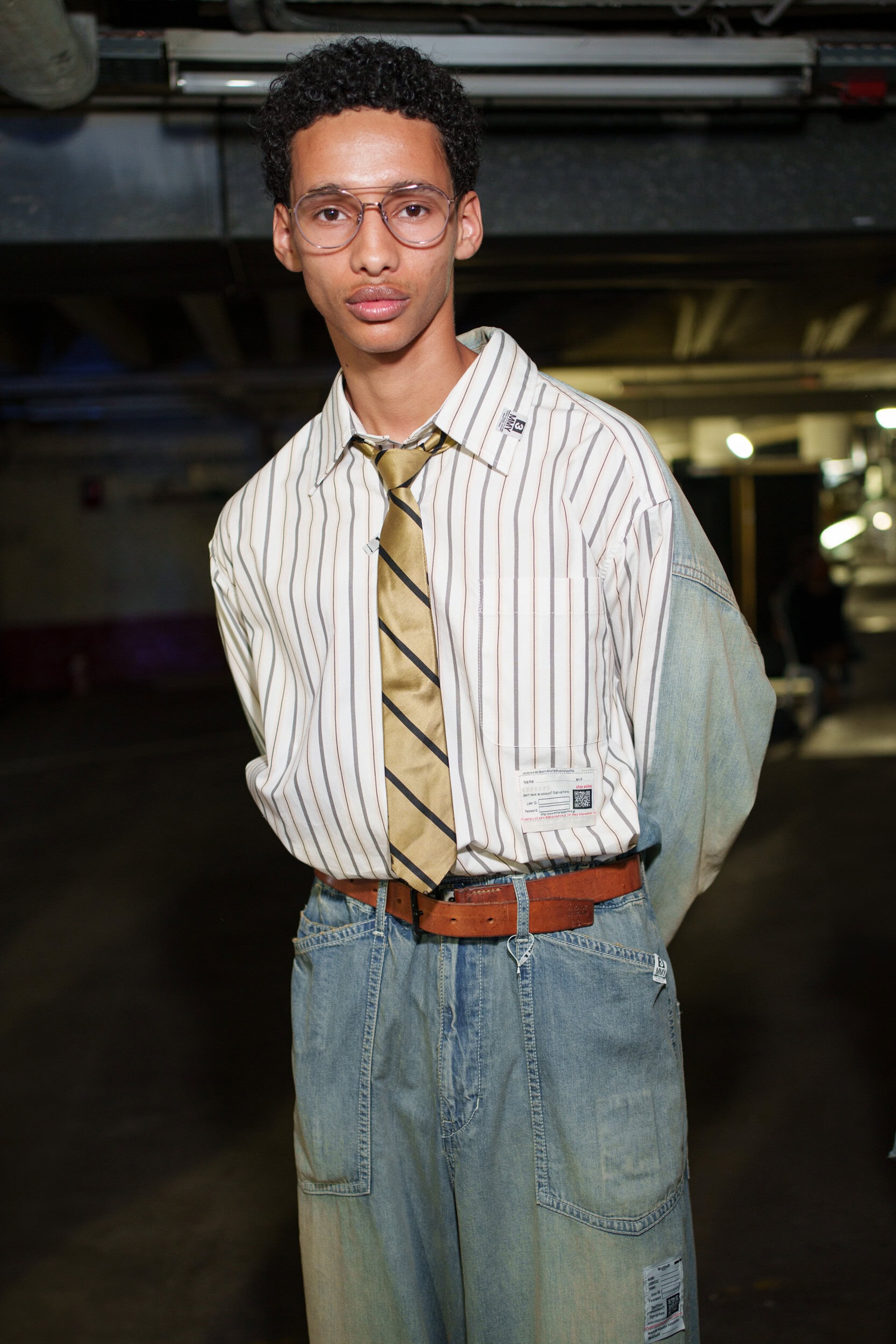 Maison Mihara Yasuhiro Spring 2026 Men's Fashion Show Backstage