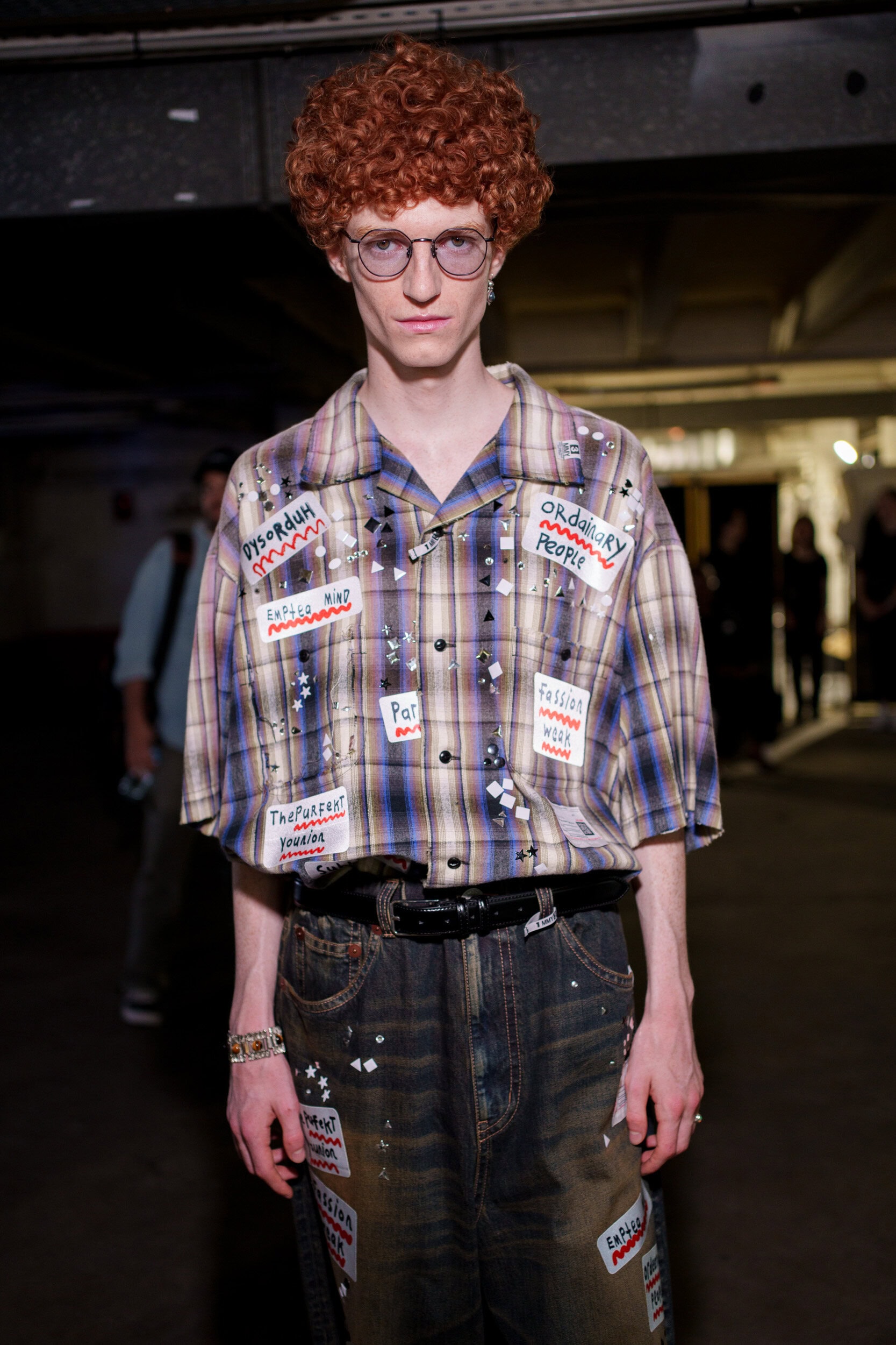 Maison Mihara Yasuhiro Spring 2026 Men's Fashion Show Backstage