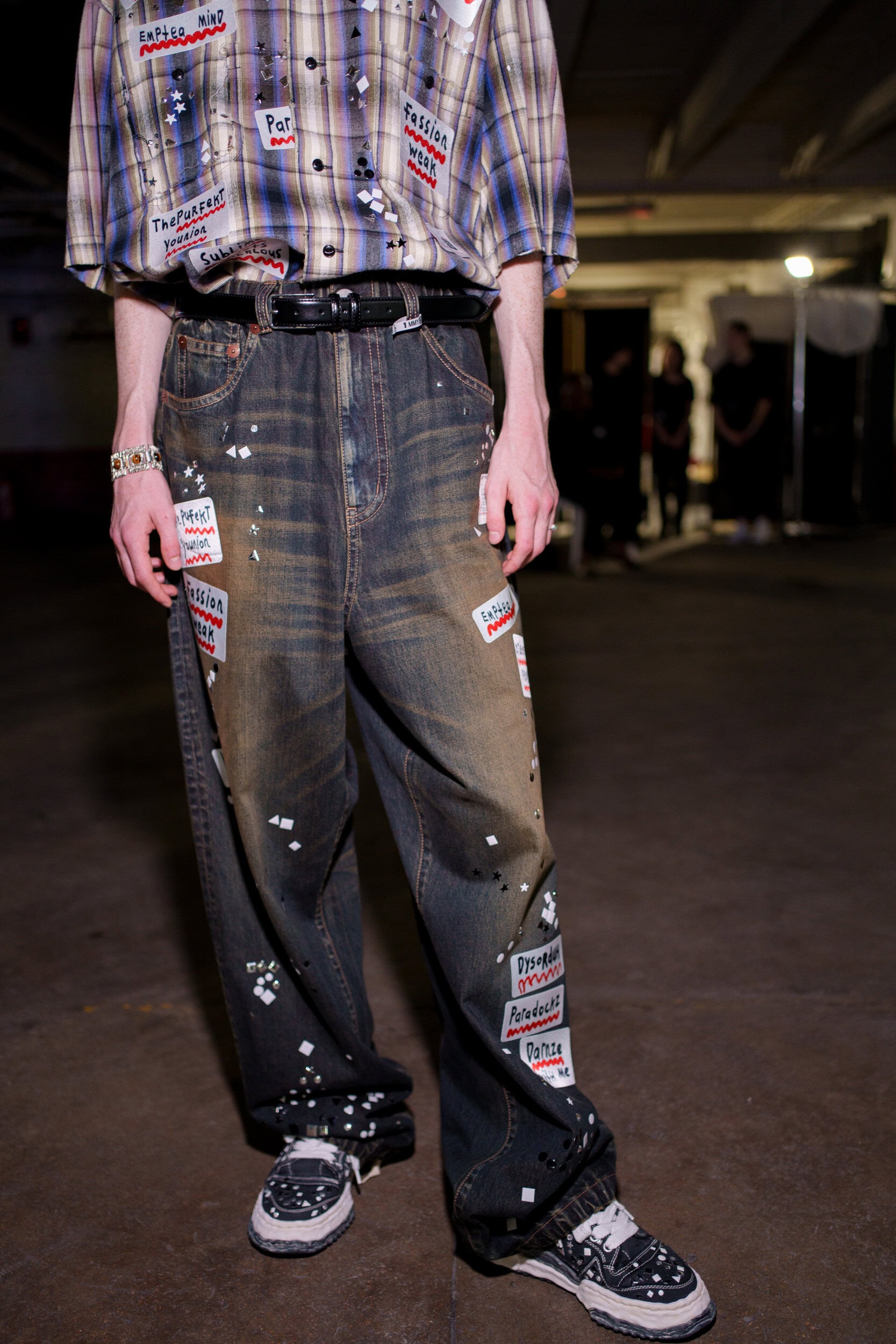 Maison Mihara Yasuhiro Spring 2026 Men's Fashion Show Backstage