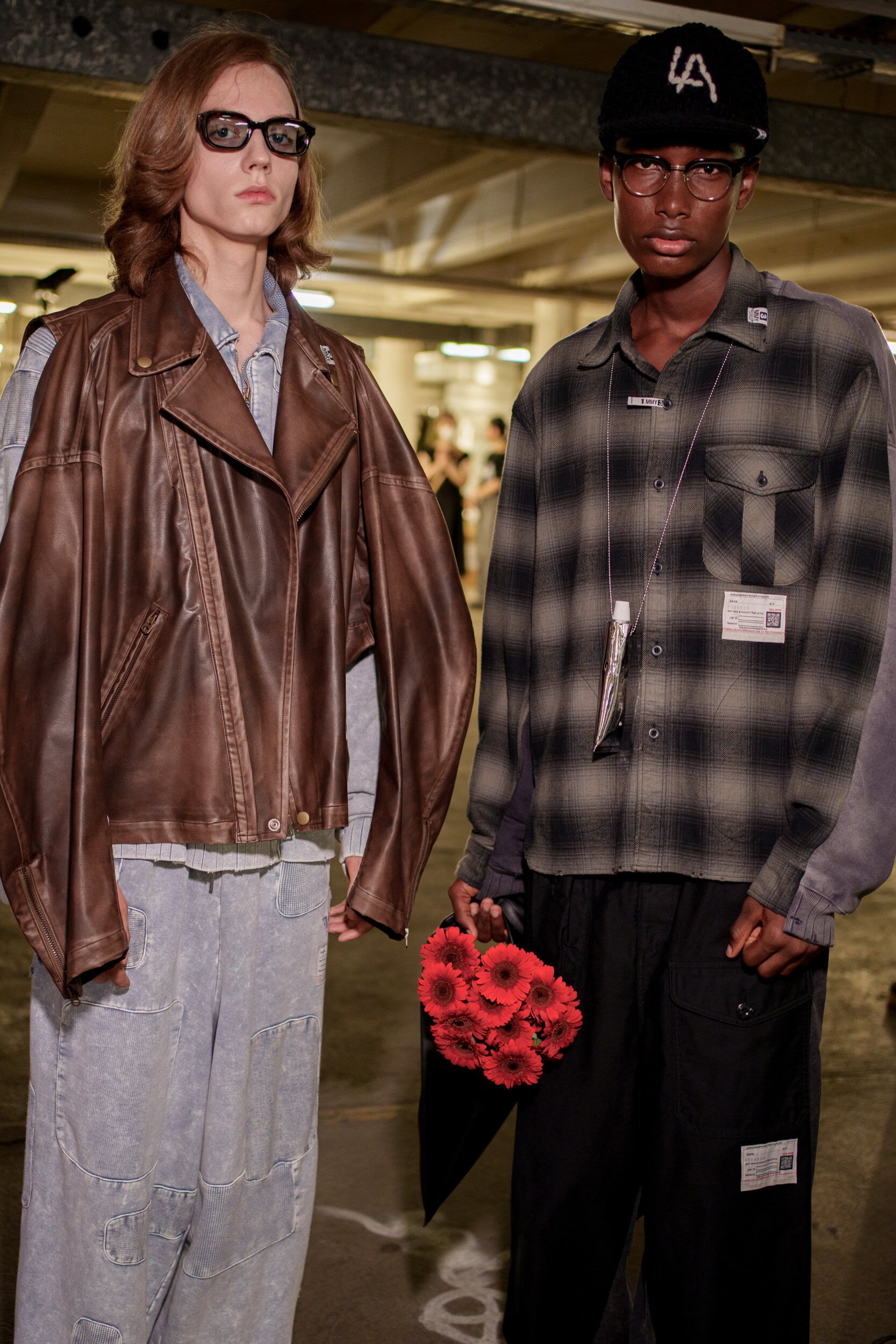 Maison Mihara Yasuhiro Spring 2026 Men's Fashion Show Backstage