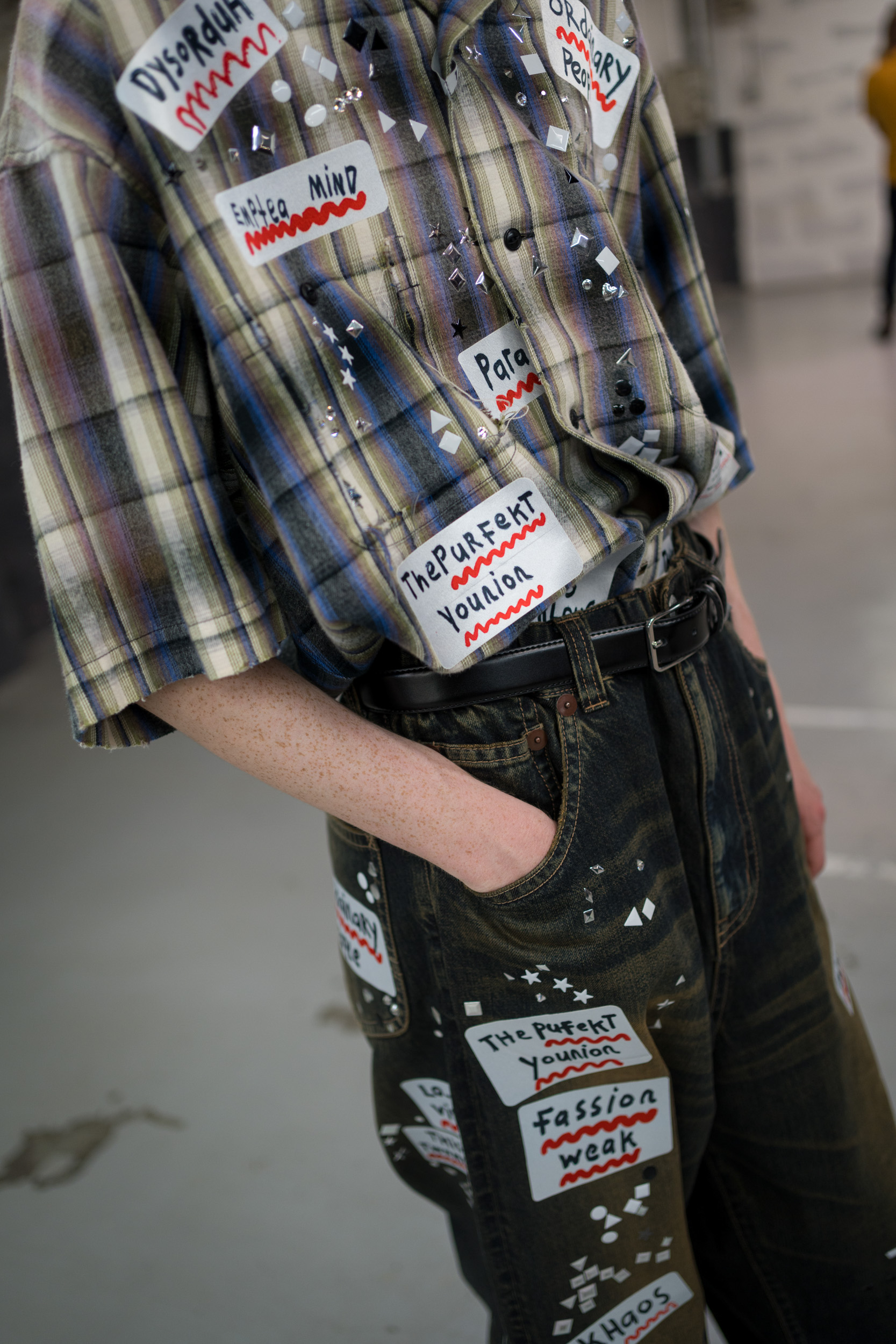 Maison Mihara Yasuhiro Spring 2026 Men's Fashion Show Backstage
