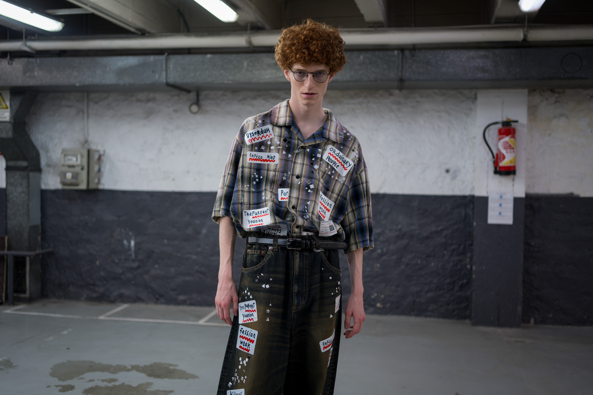 Maison Mihara Yasuhiro Spring 2026 Men's Fashion Show Backstage