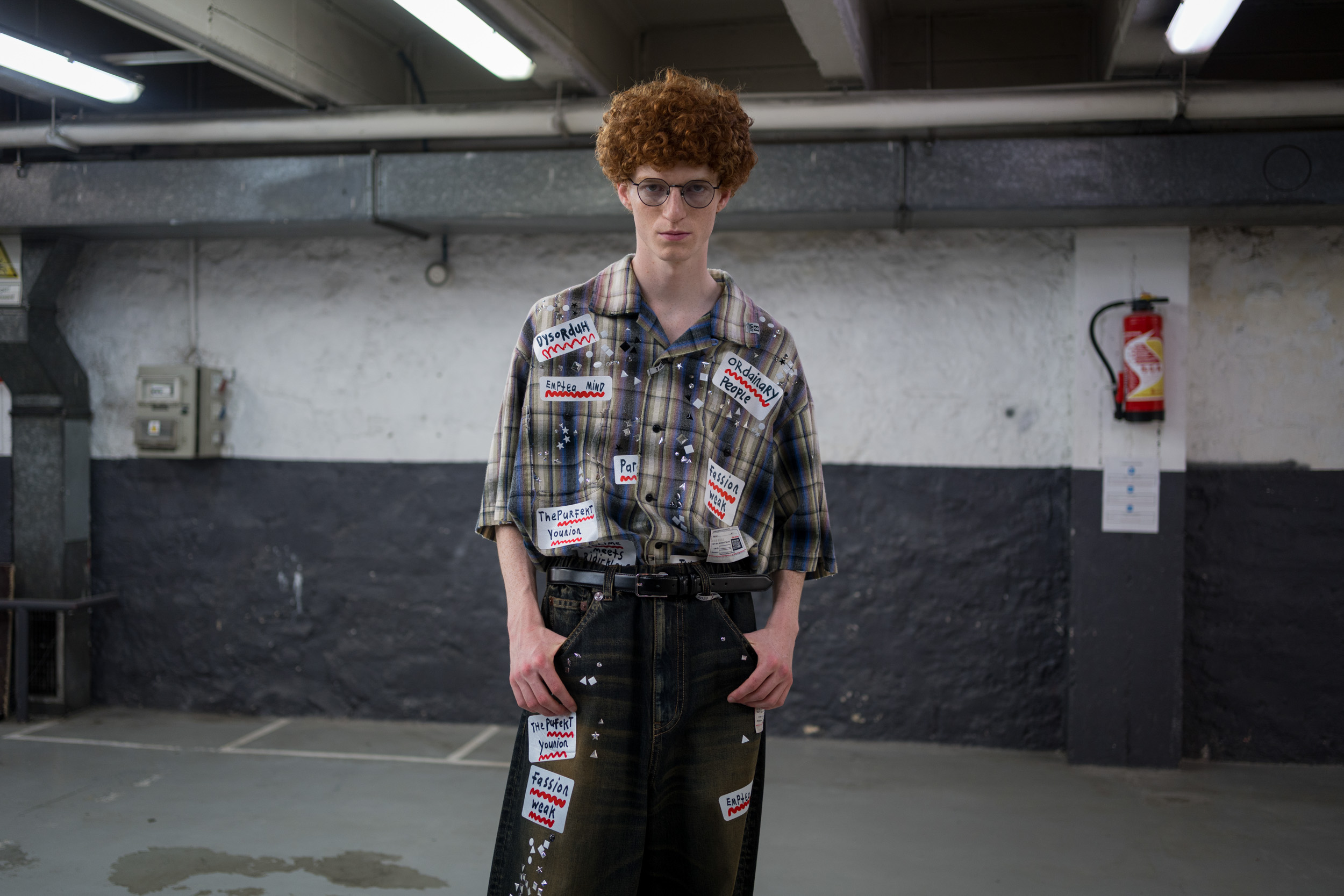 Maison Mihara Yasuhiro Spring 2026 Men's Fashion Show Backstage