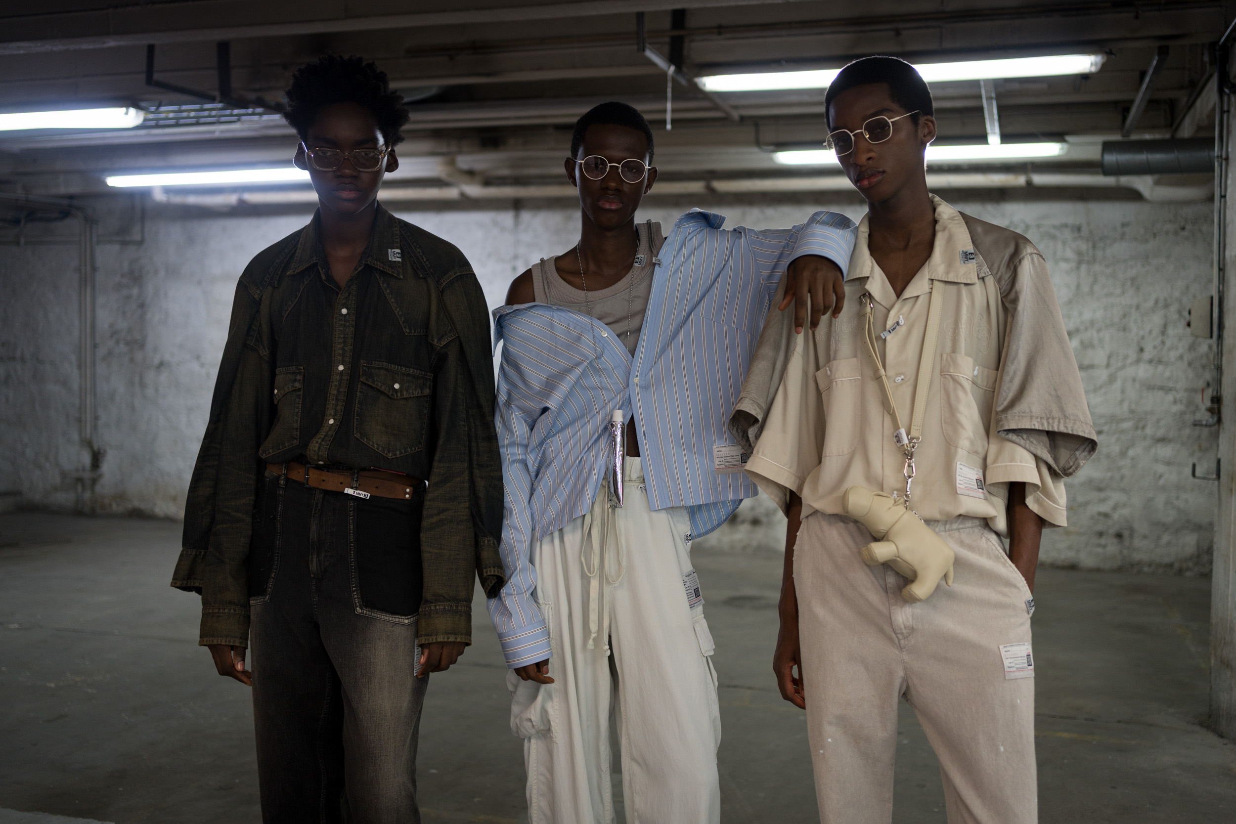 Maison Mihara Yasuhiro Spring 2026 Men's Fashion Show Backstage
