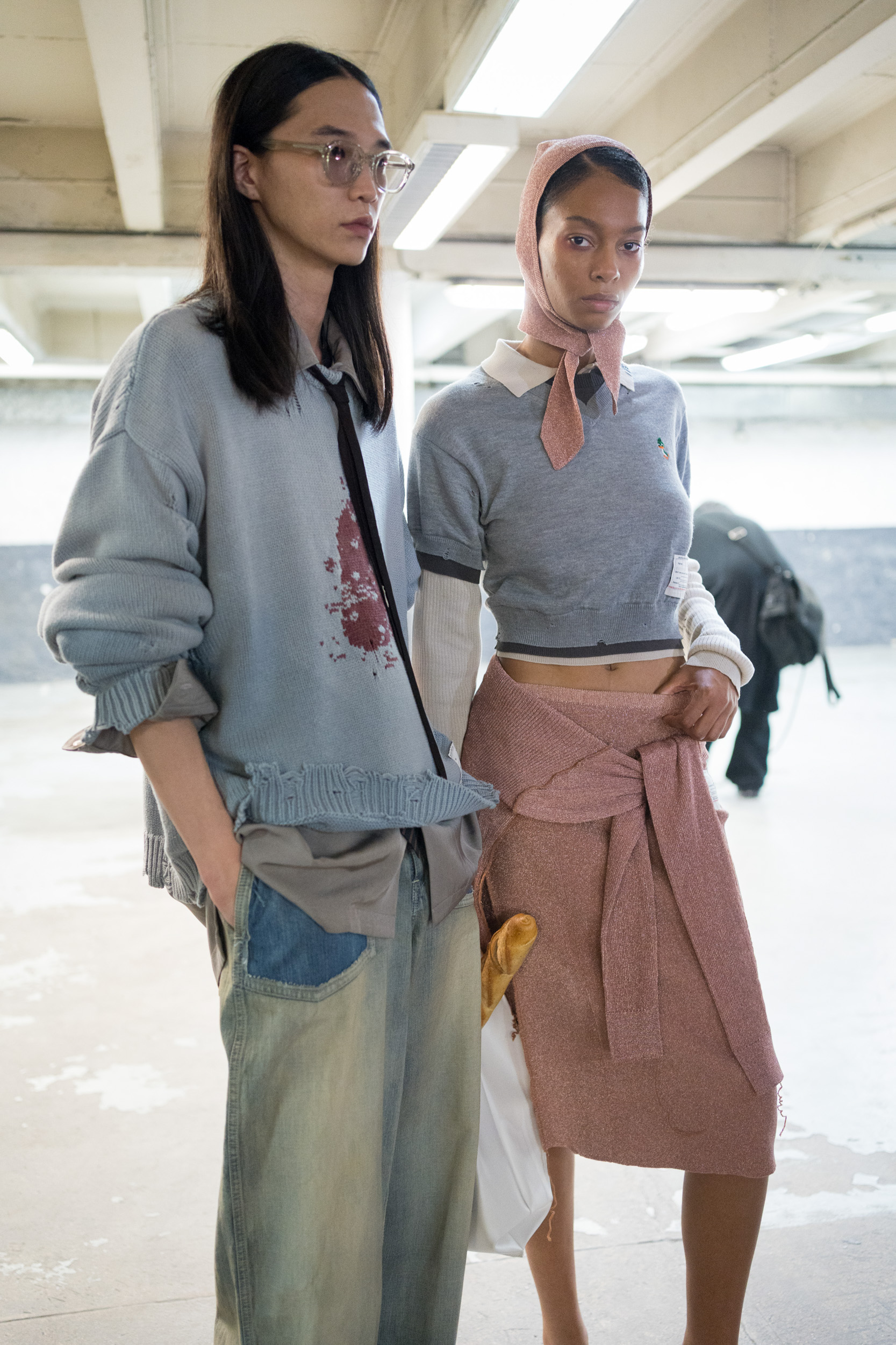 Maison Mihara Yasuhiro Spring 2026 Men's Fashion Show Backstage