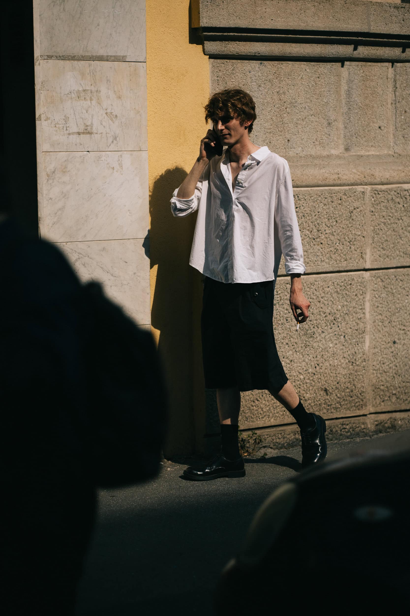 Milano Milan Men's Street Style Spring 2026 Shows
