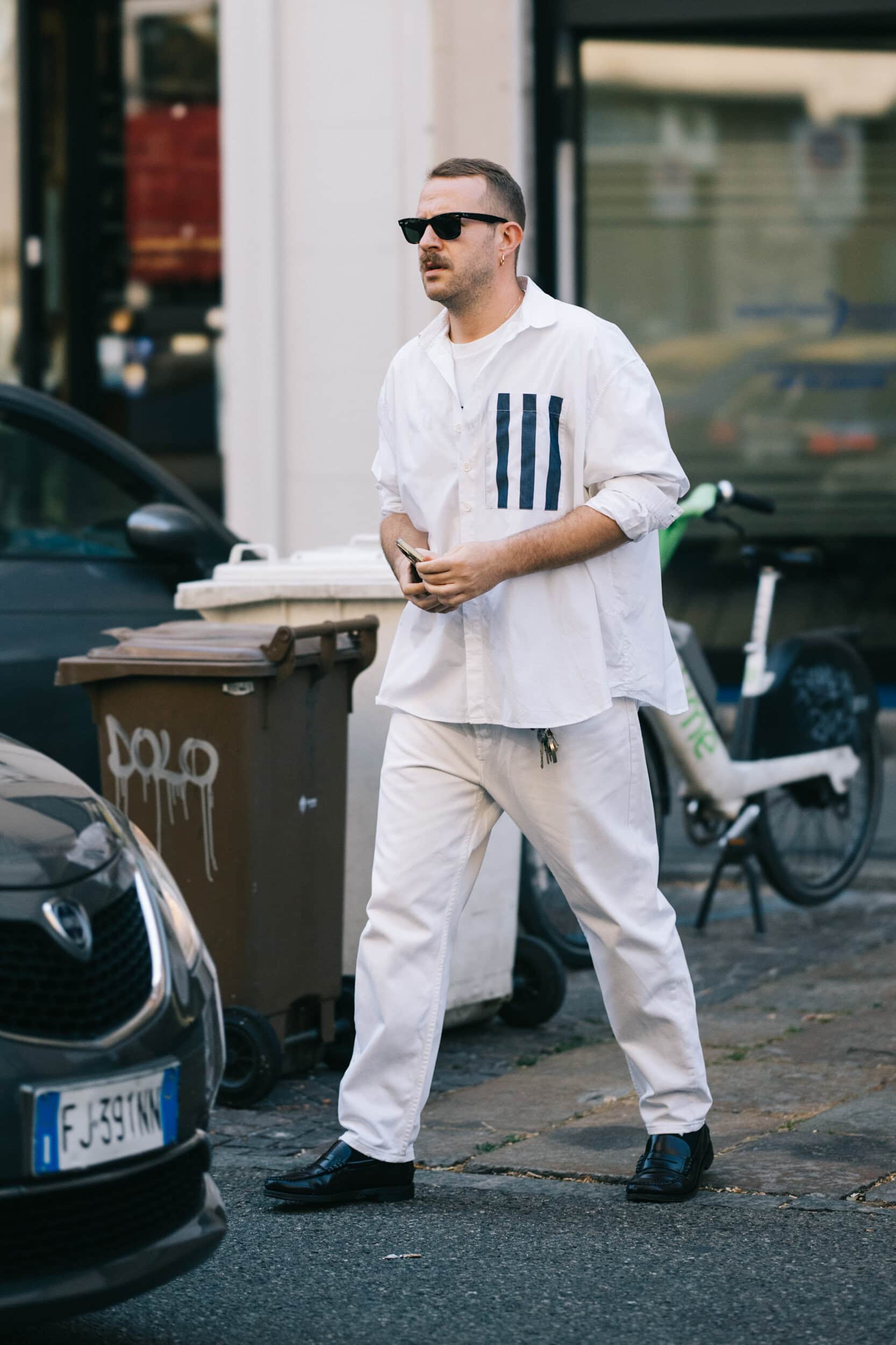 Milano Milan Men's Street Style Spring 2026 Shows
