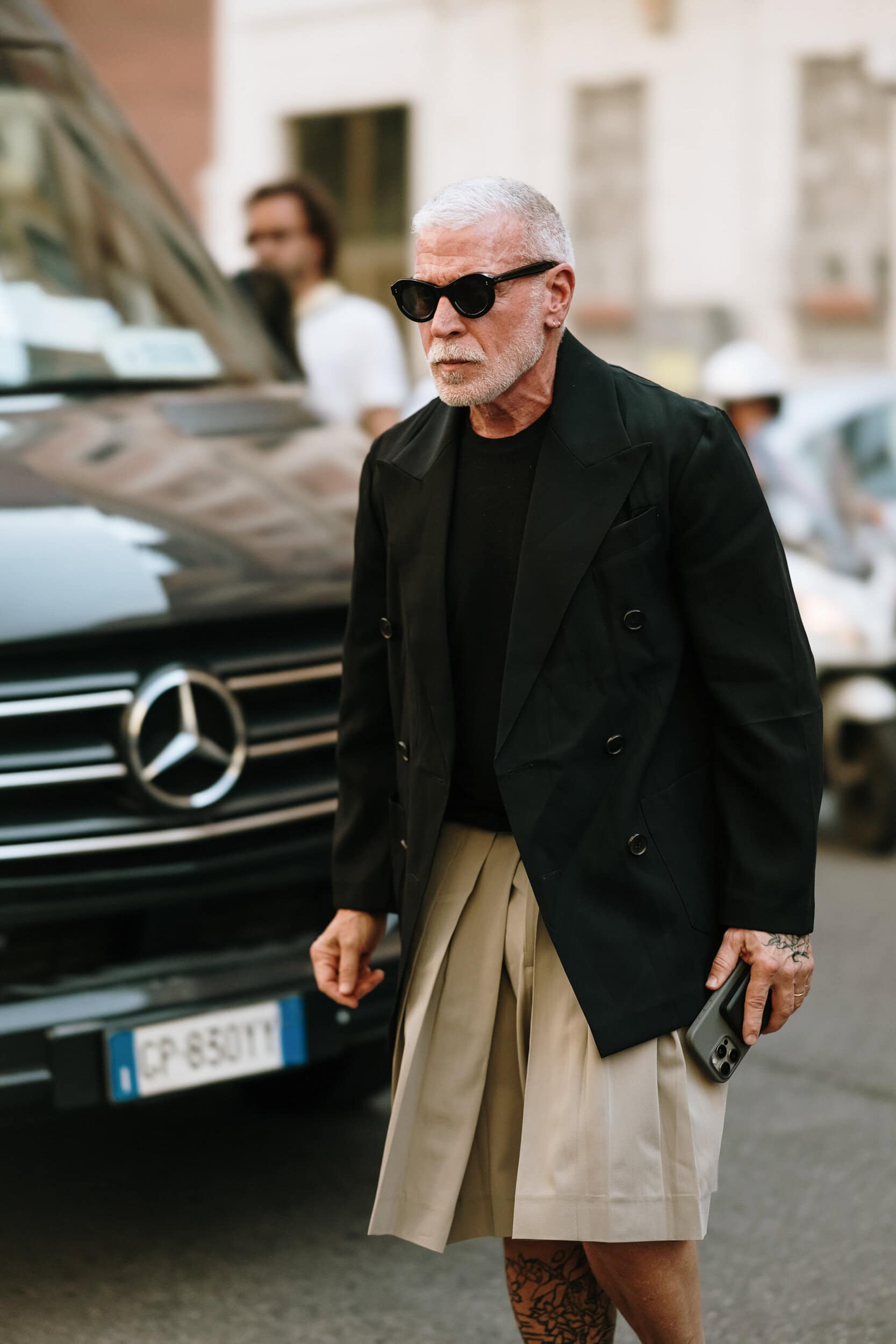 Milano Milan Men's Street Style Spring 2026 Shows