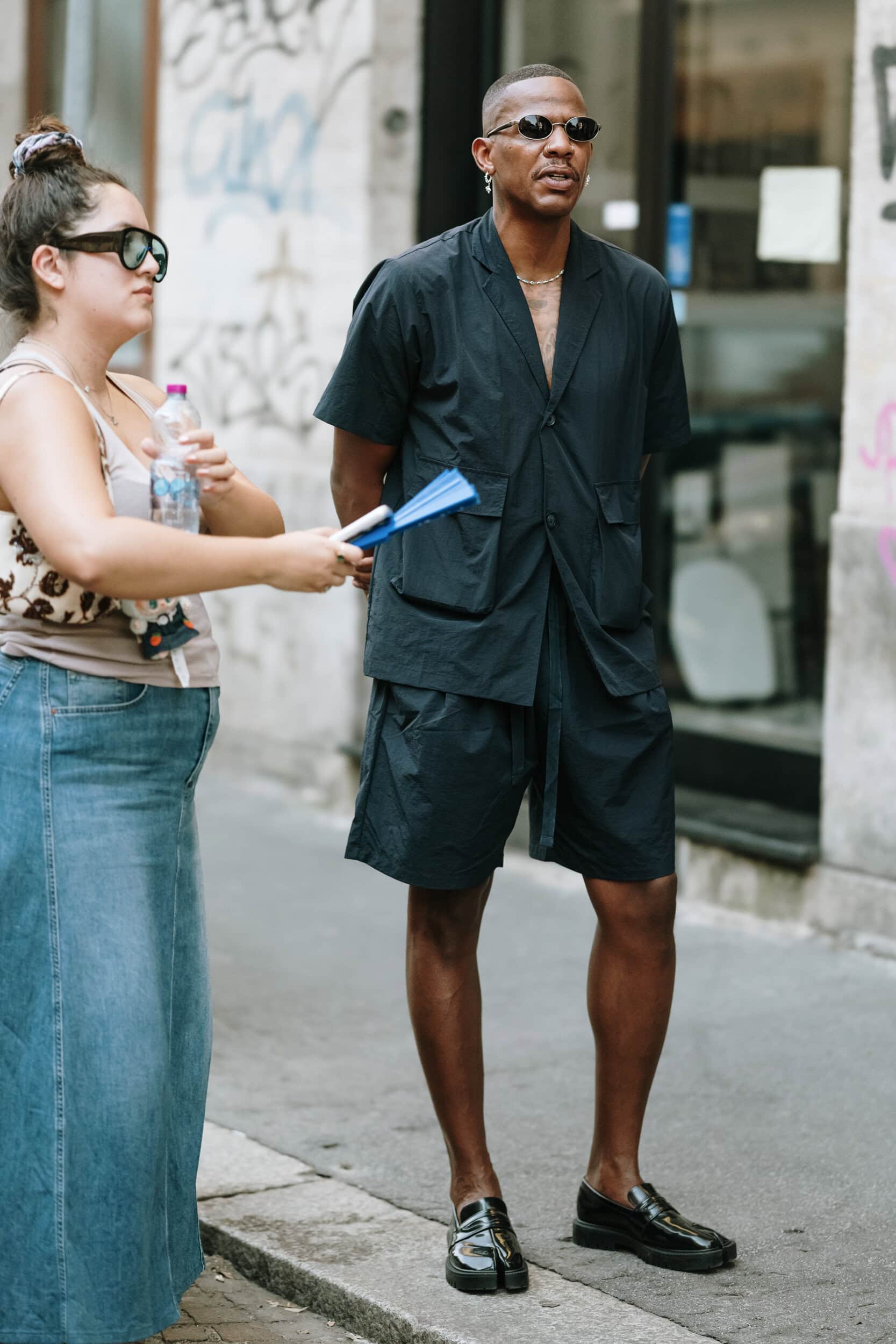Milano Milan Men's Street Style Spring 2026 Shows