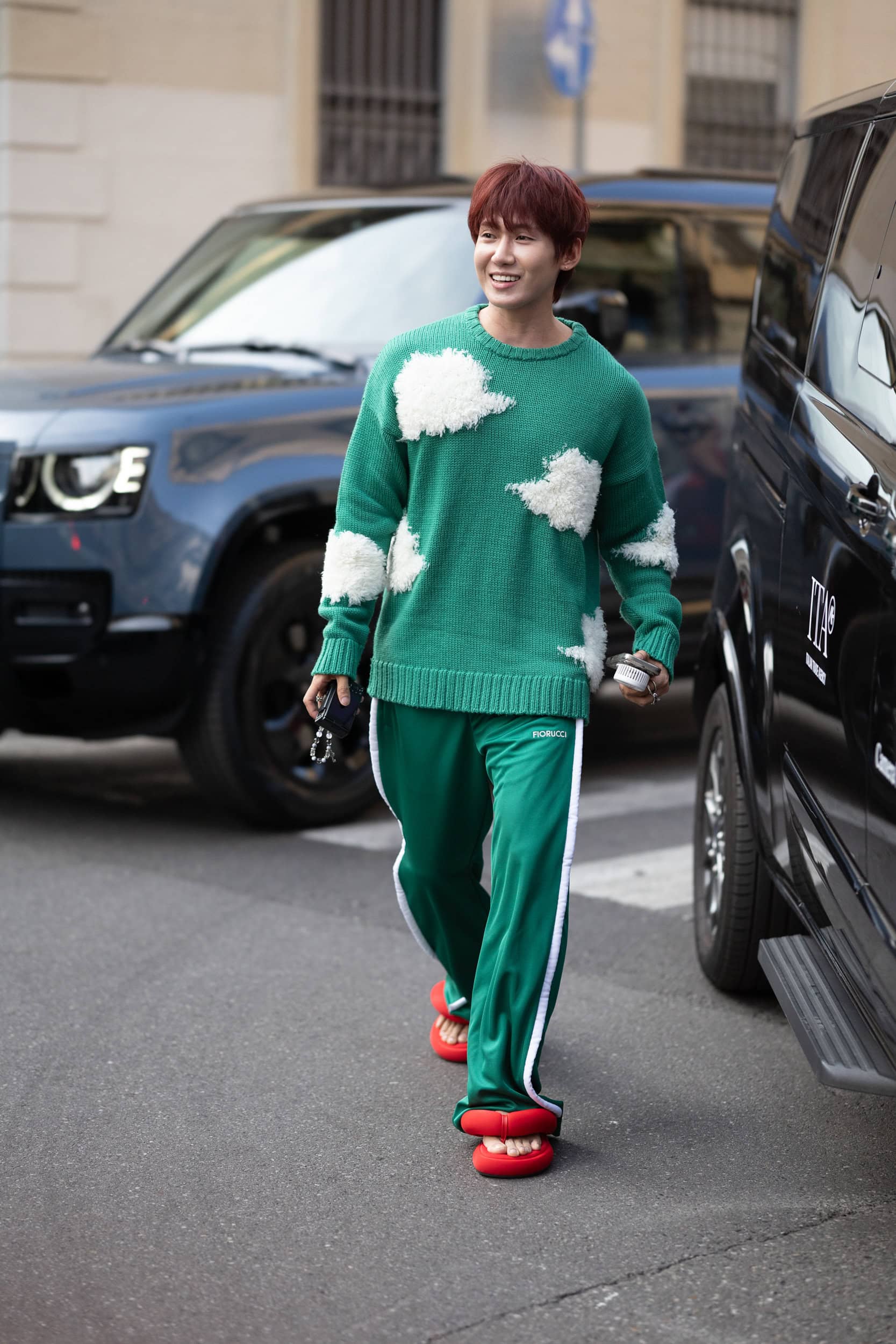 Milano Milan Men's Street Style Spring 2026 Shows