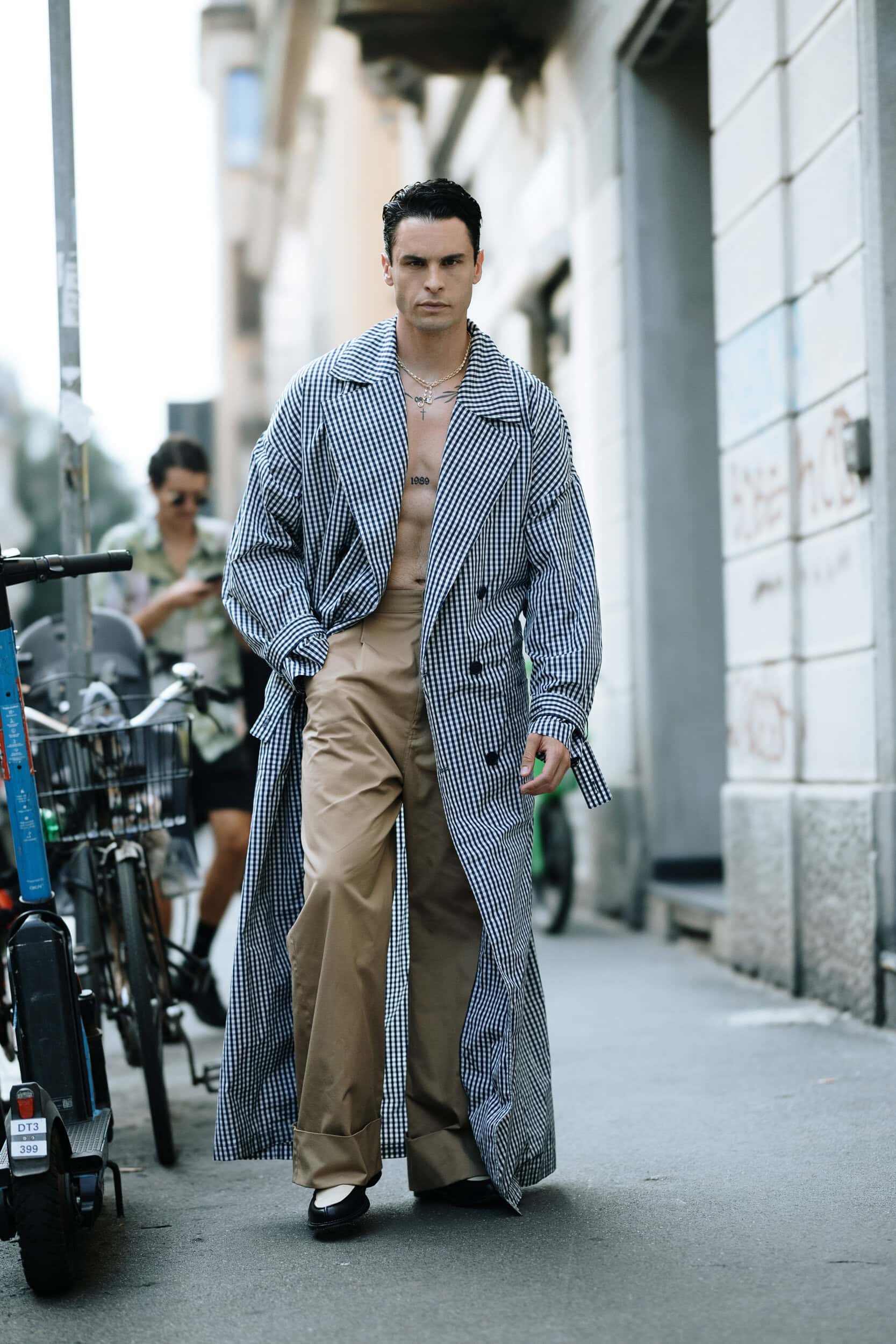 Milano Milan Men's Street Style Spring 2026 Shows