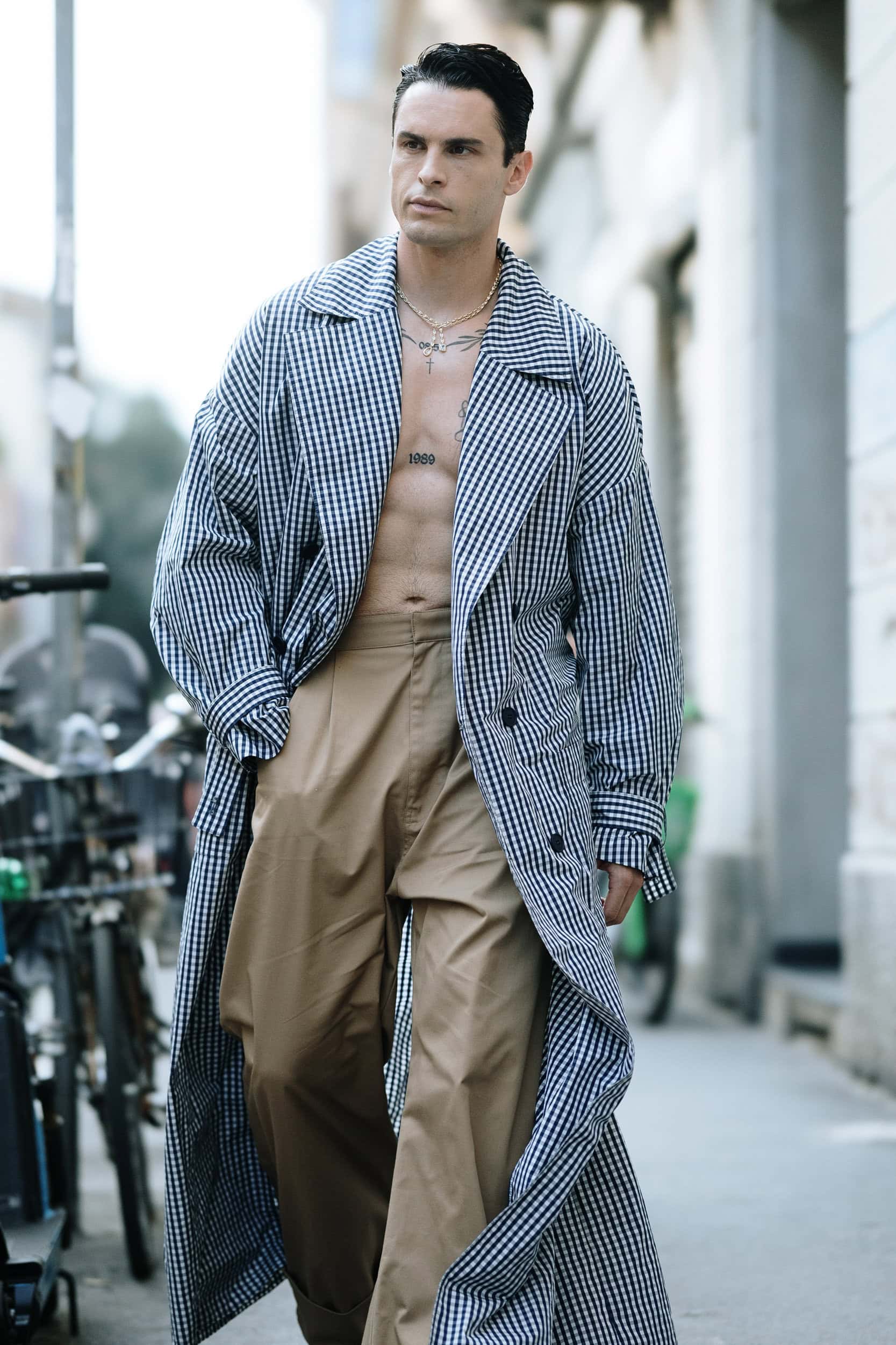 Milano Milan Men's Street Style Spring 2026 Shows