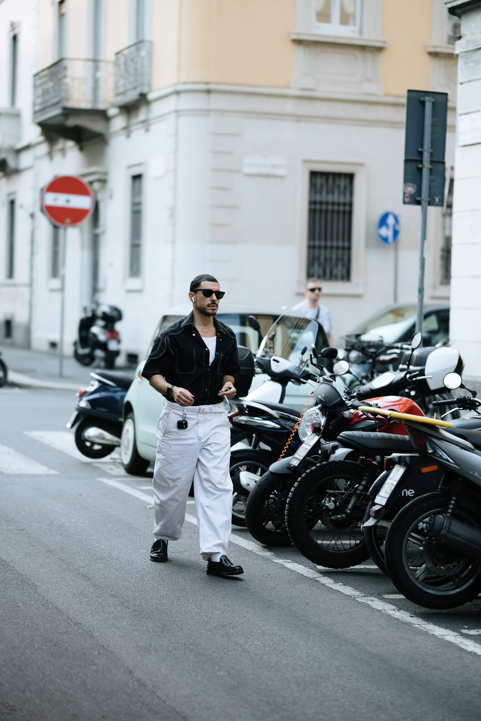 Milano Milan Men's Street Style Spring 2026 Shows