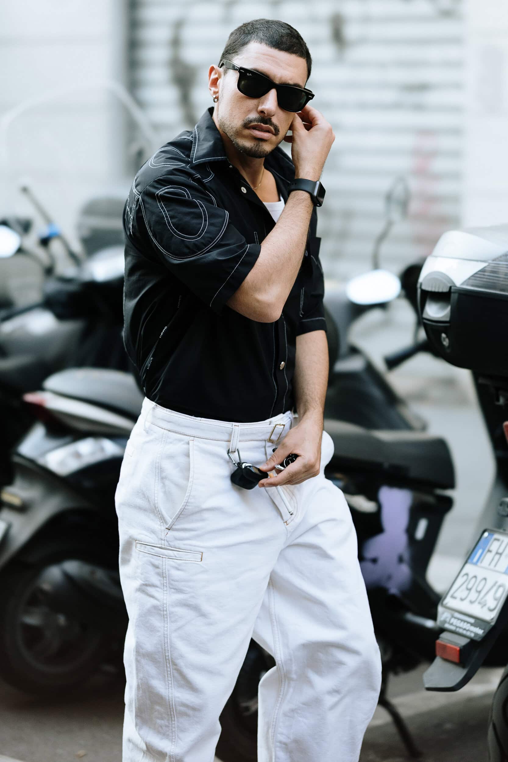 Milano Milan Men's Street Style Spring 2026 Shows