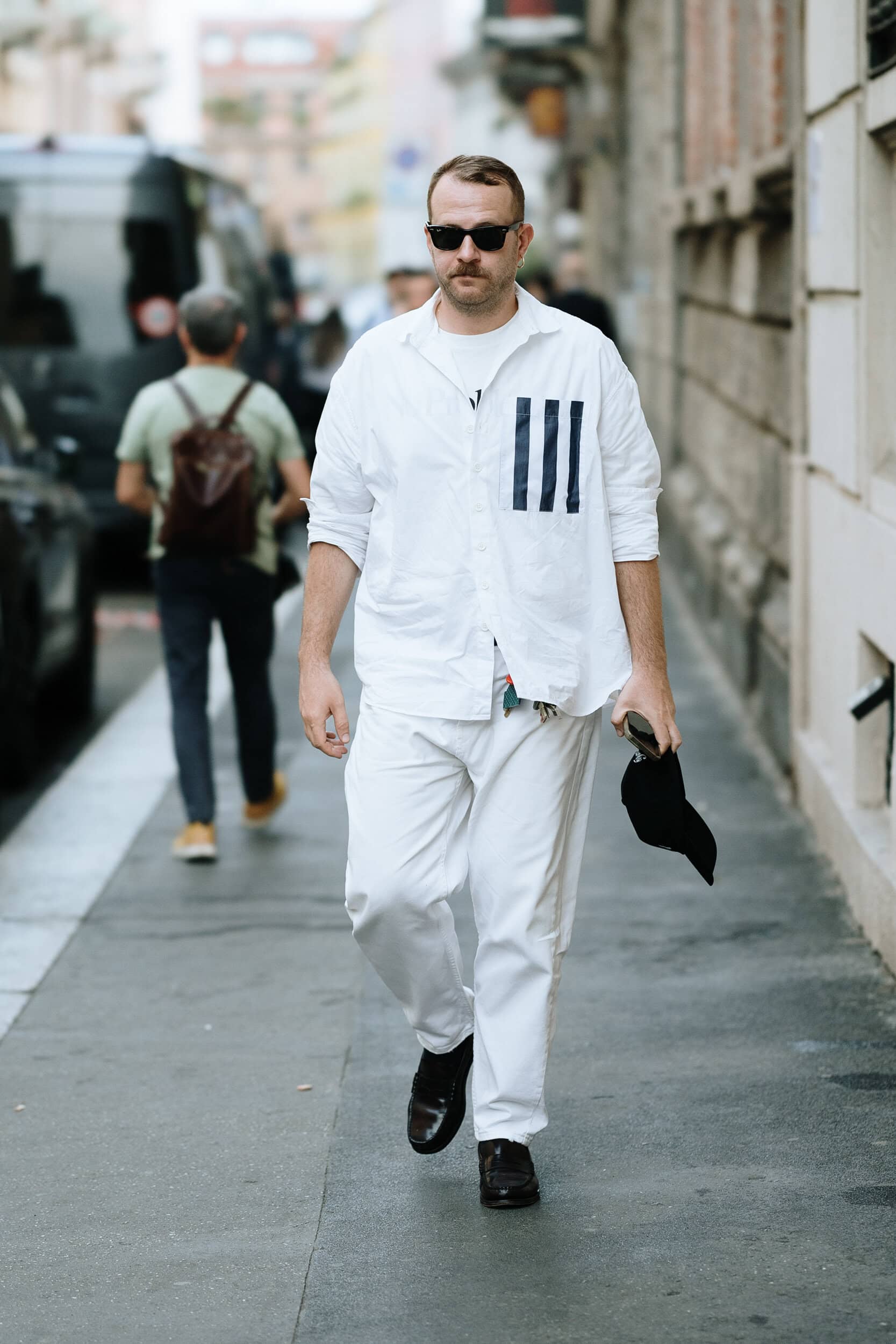 Milano Milan Men's Street Style Spring 2026 Shows