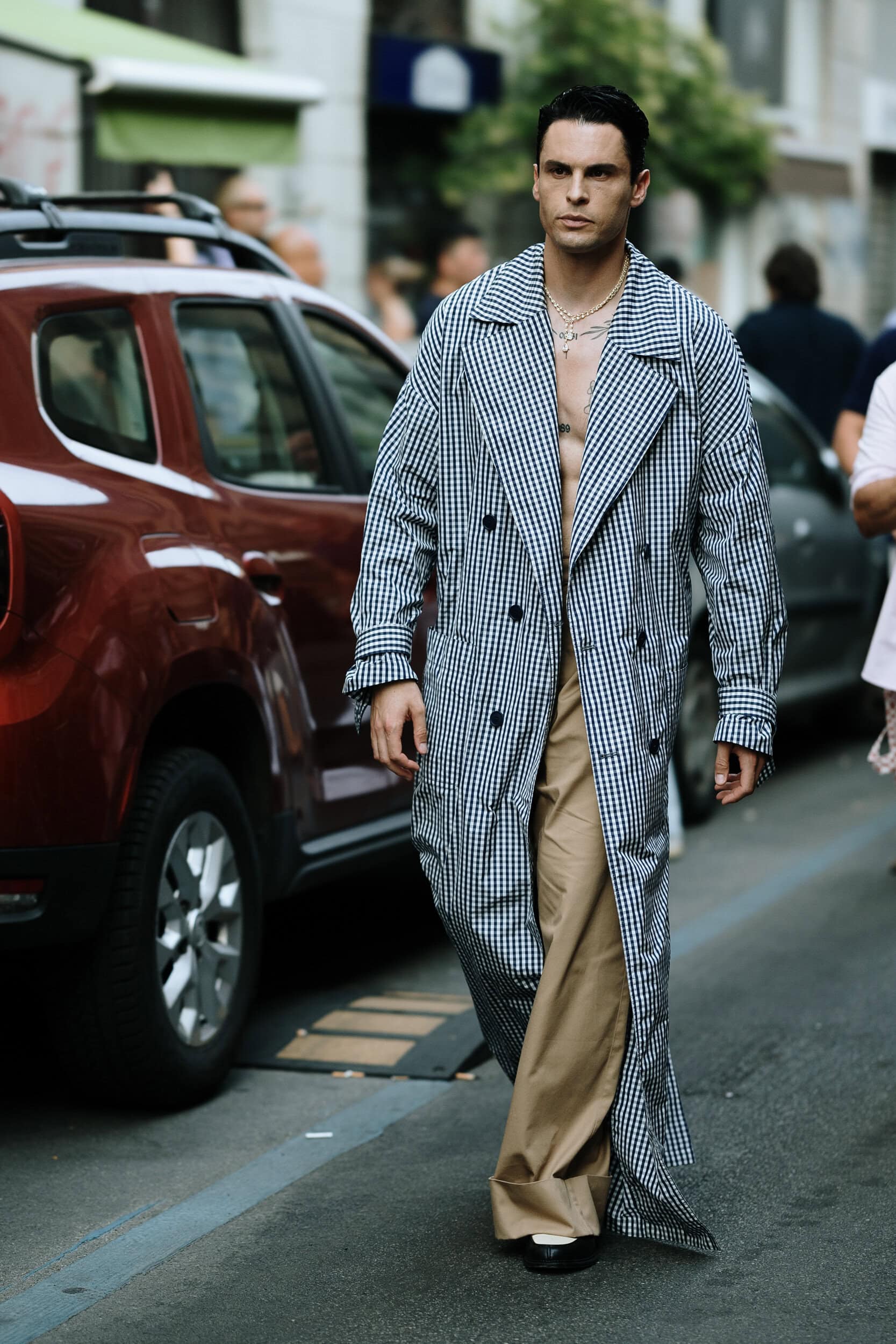 Milano Milan Men's Street Style Spring 2026 Shows