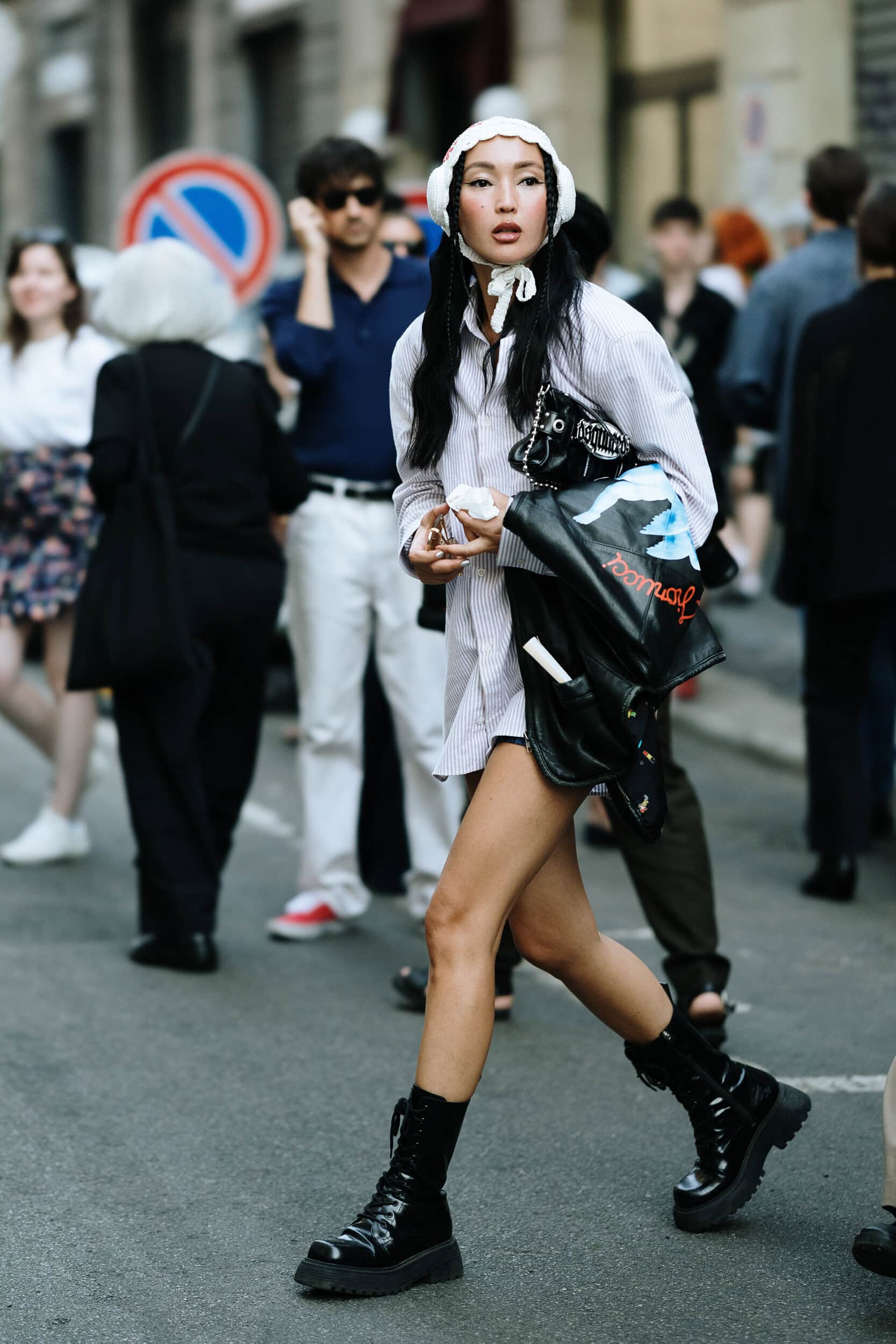 Milano Milan Men's Street Style Spring 2026 Shows