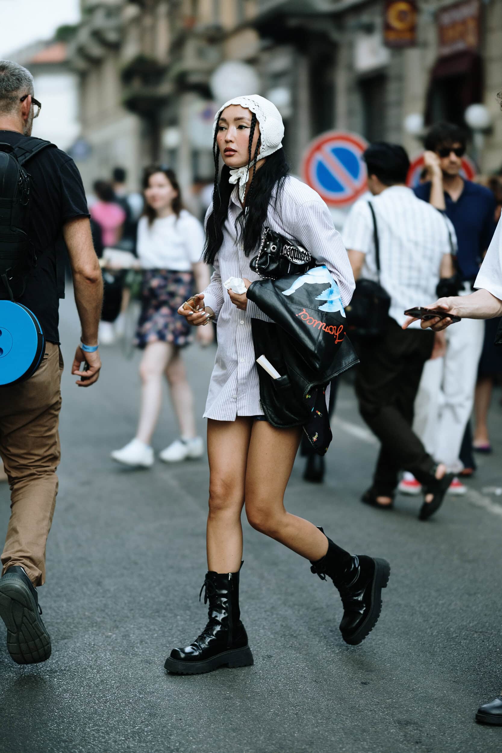 Milano Milan Men's Street Style Spring 2026 Shows