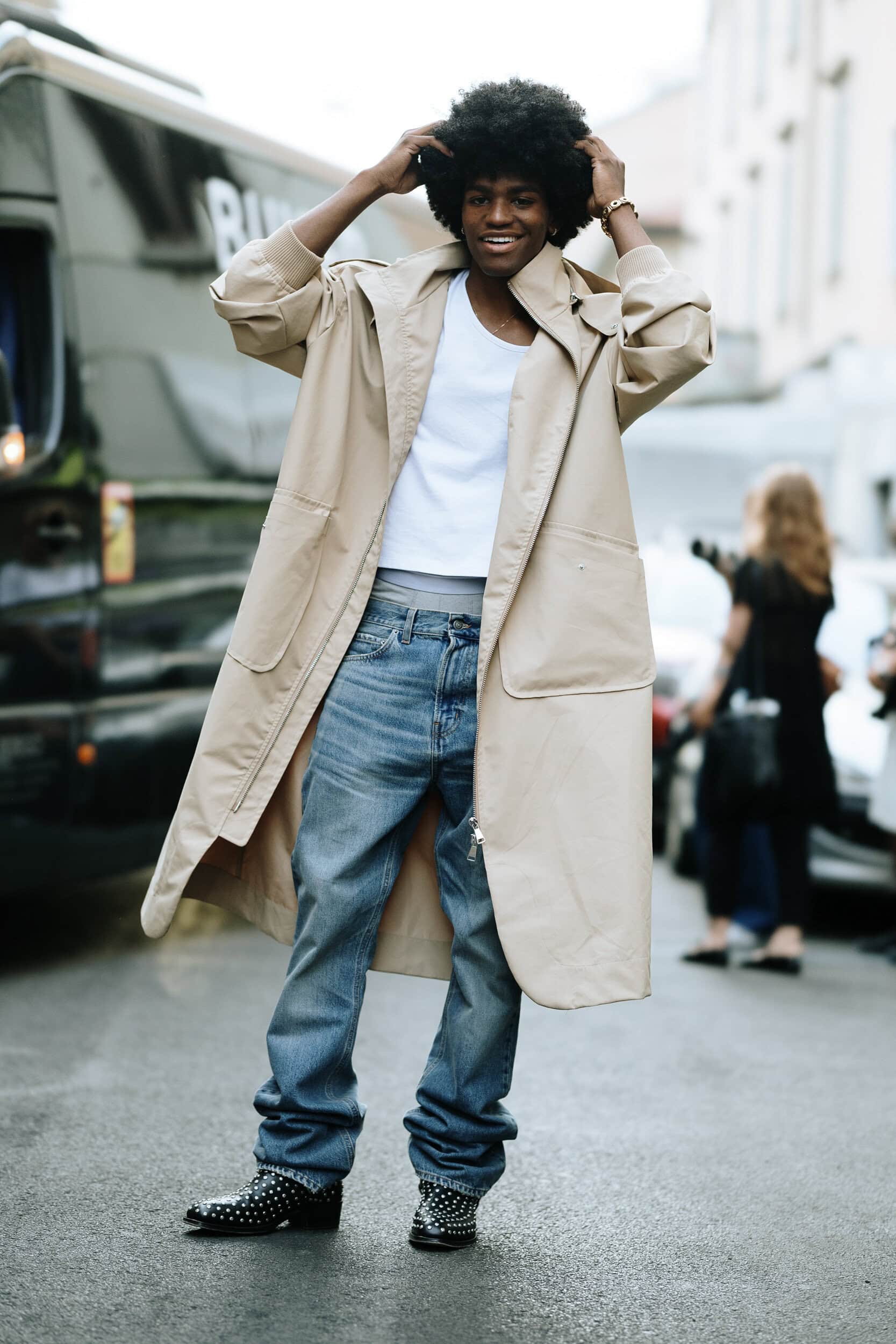 Milano Milan Men's Street Style Spring 2026 Shows