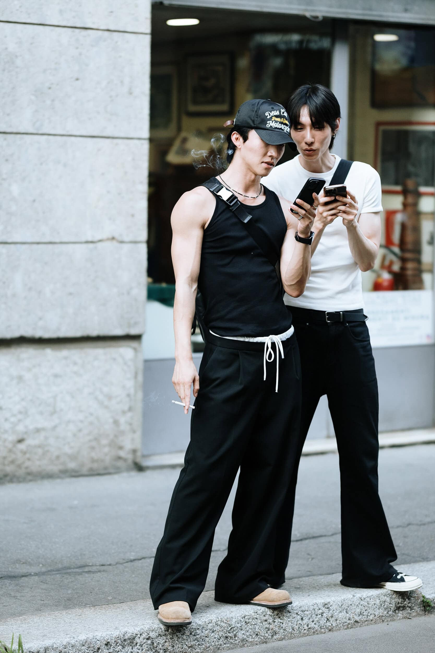 Milano Milan Men's Street Style Spring 2026 Shows