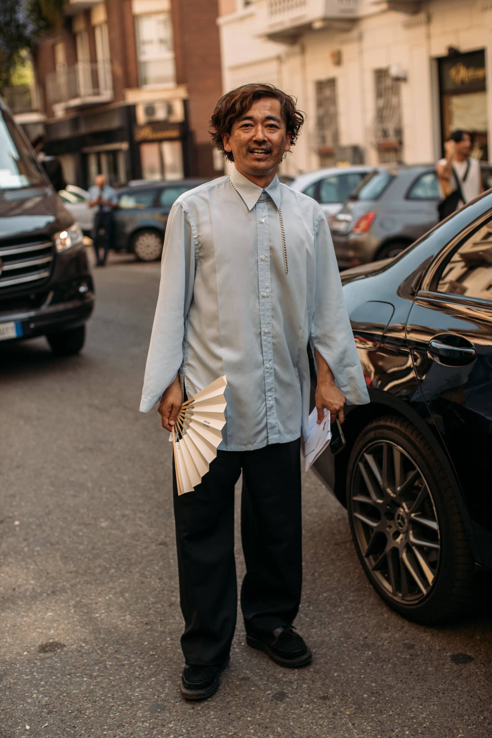 Milano Milan Men's Street Style Spring 2026 Shows