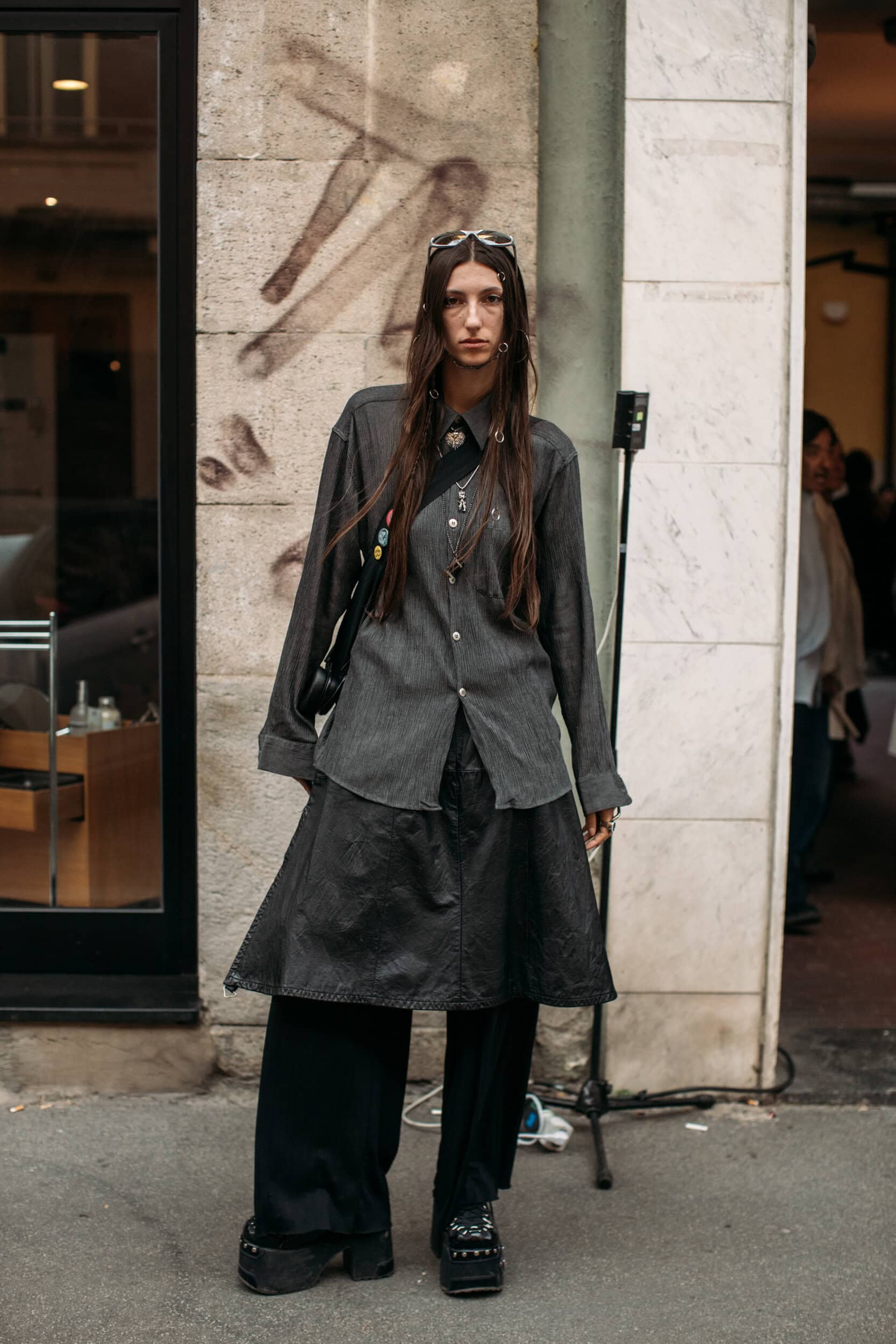 Milano Milan Men's Street Style Spring 2026 Shows