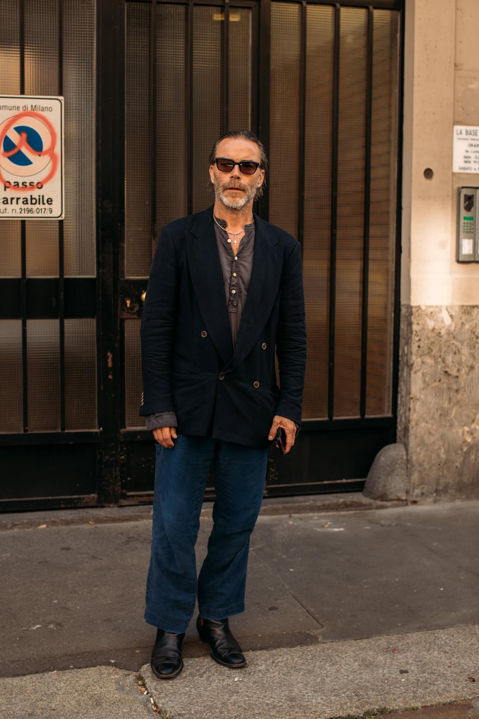 Milano Milan Men's Street Style Spring 2026 Shows
