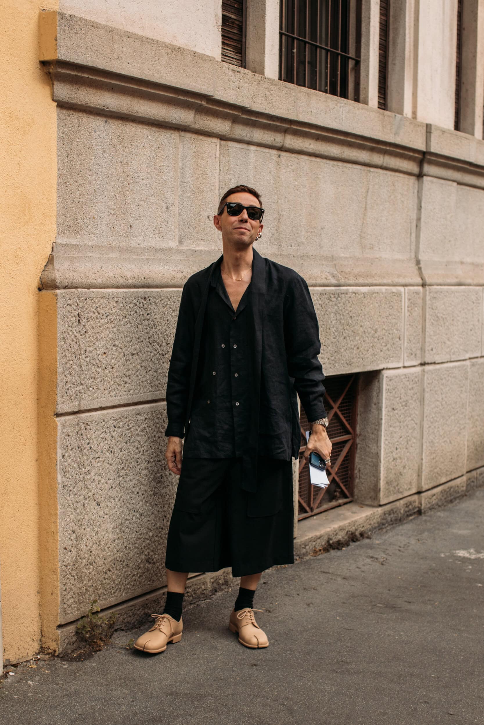 Milano Milan Men's Street Style Spring 2026 Shows