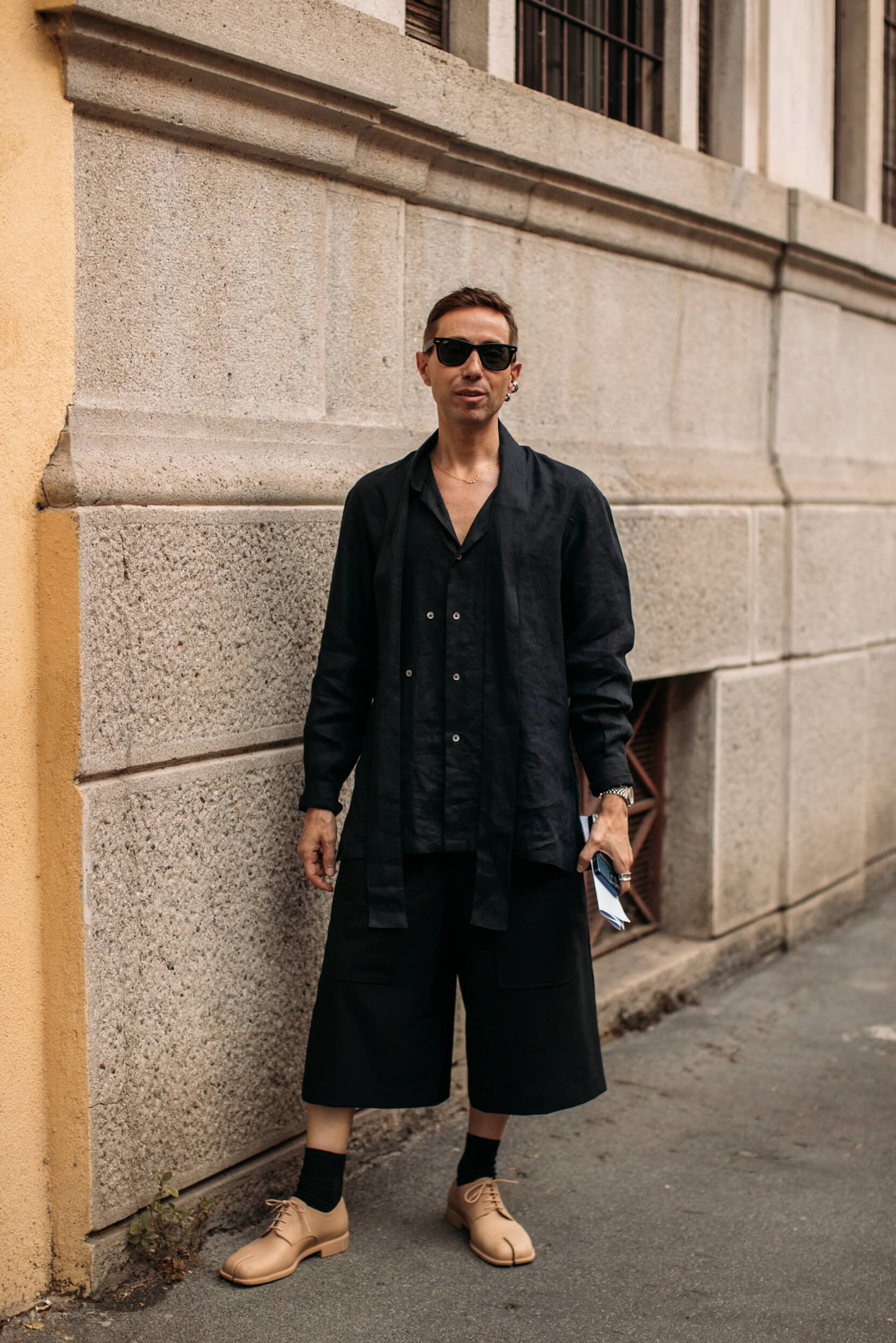 Milano Milan Men's Street Style Spring 2026 Shows